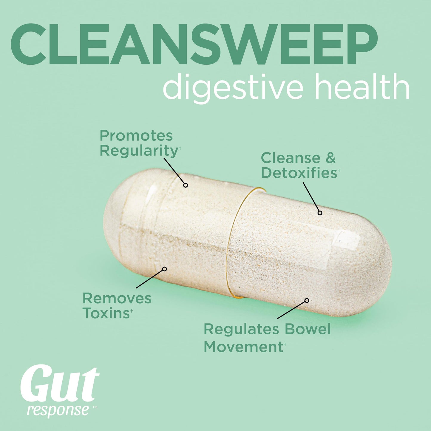 Windmill Gut Response CleanSweep Capsules 90 Capsules
