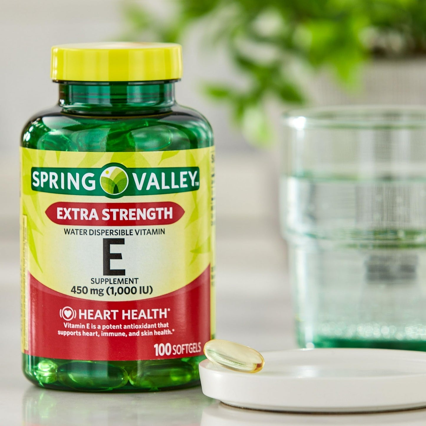 BASKETGOODS Vitamin E 1000iu Softgels, 100 Count