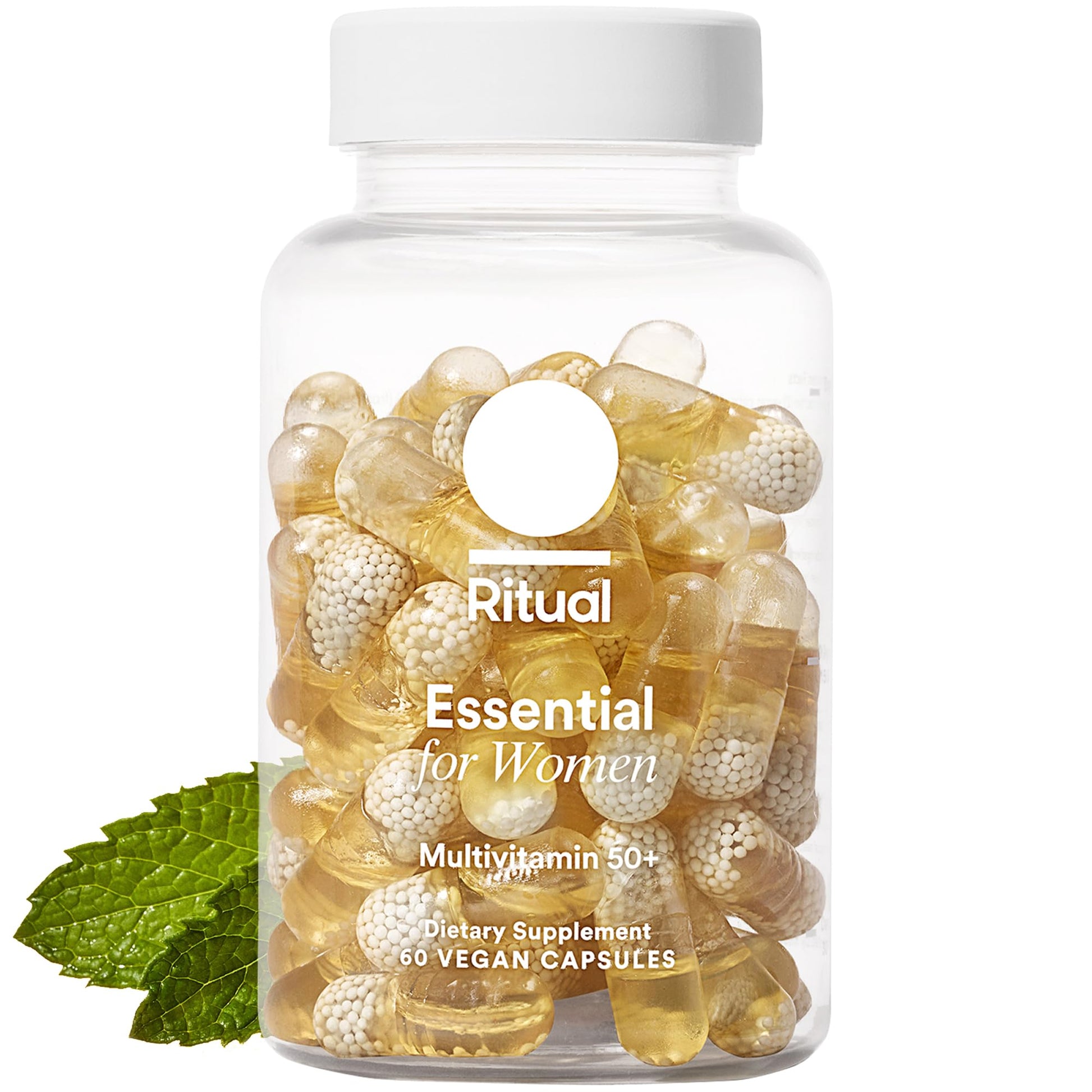 Ritual Women’s 50+ Daily Multivitamin Capsules, 60 Count