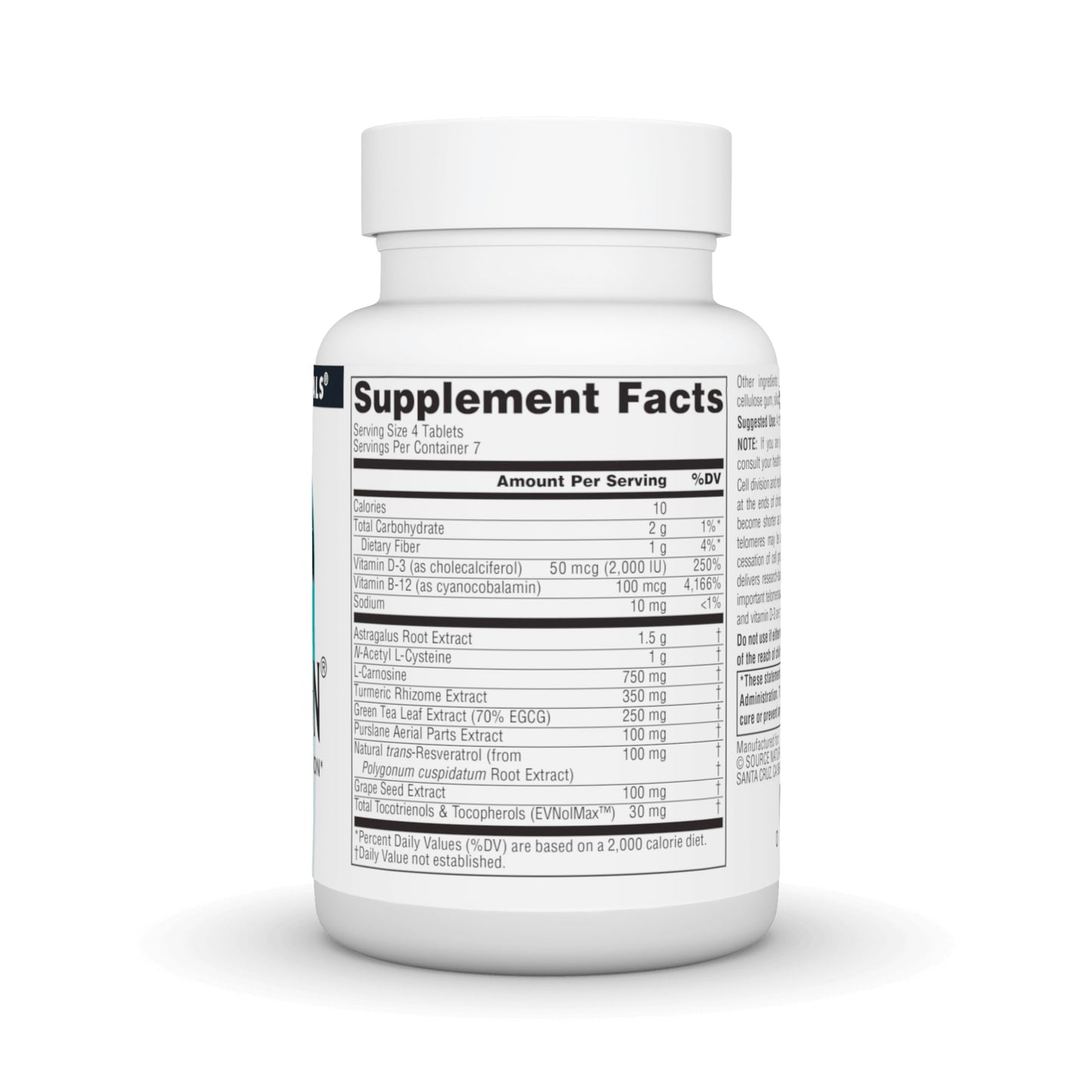 Source Naturals Telomeron Telomer DNA Protection* 30 Tablets
