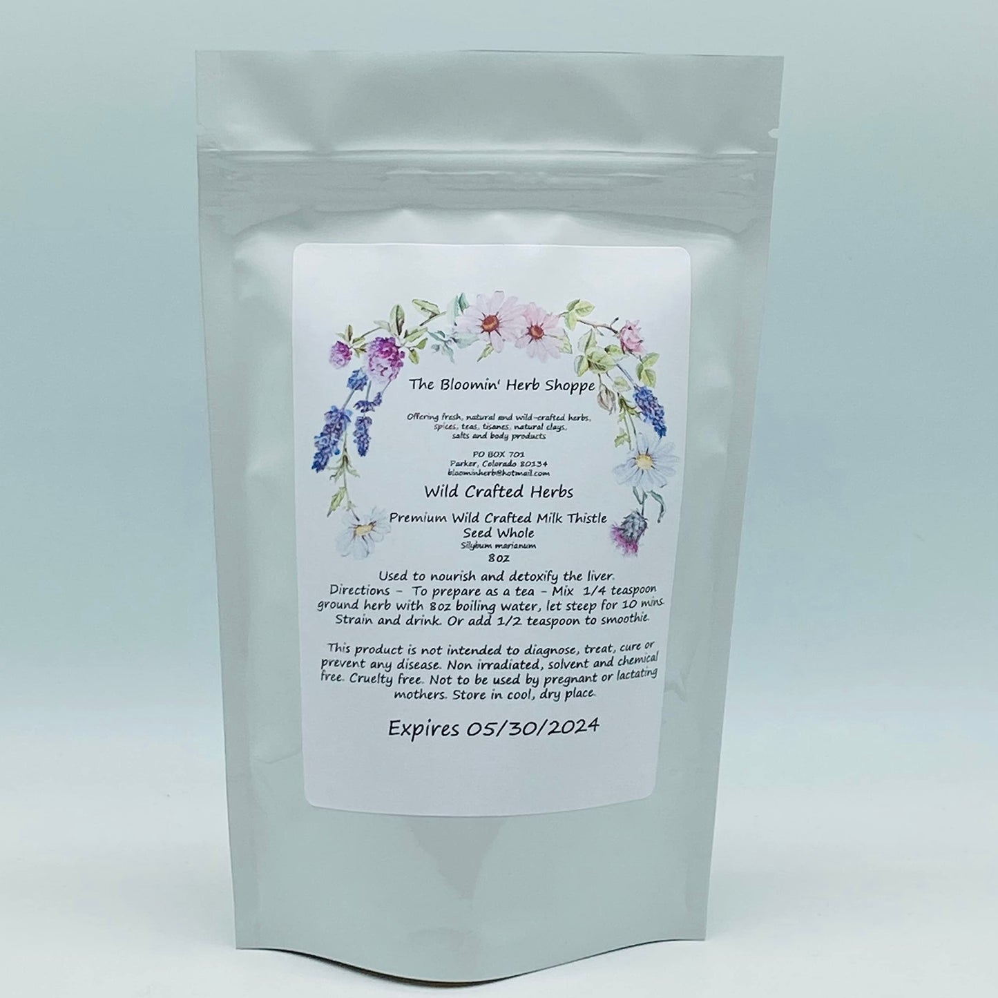 White Label Premium Herbs and Spices Milk Thistle Seed Capsules 8