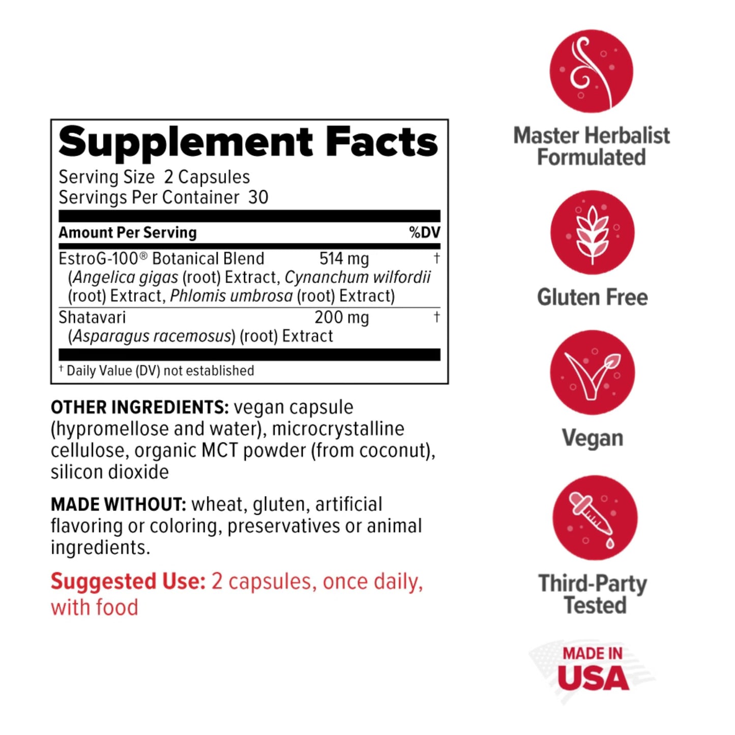 Redd Remedies 120/80 Care and MenoWise, 120 Capsules