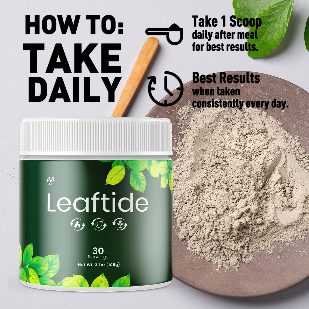 MJO Leaftide Powder 7.4 Ounces