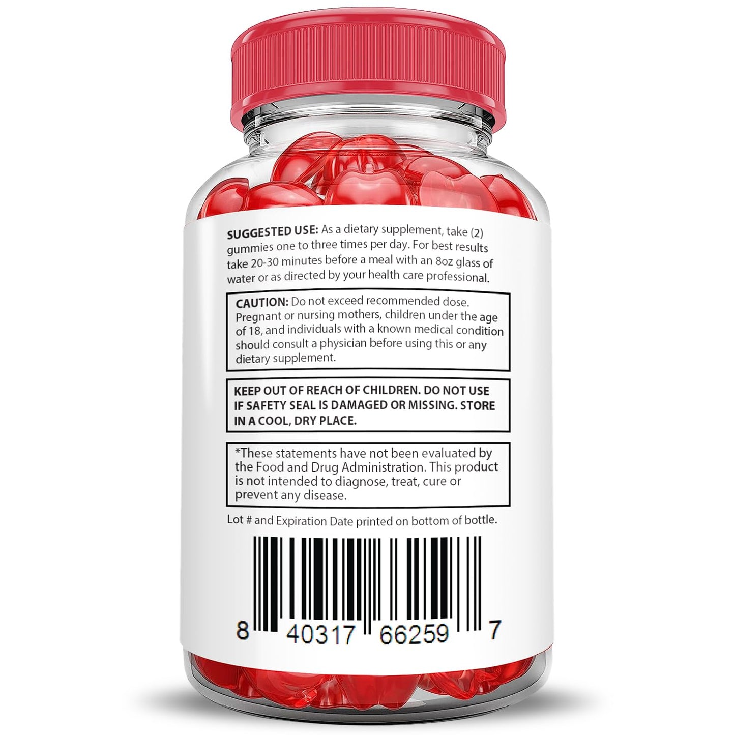 Justified Laboratories Destiny Keto ACV Gummies Extreme (2000 mg) Gummies, 60 Count