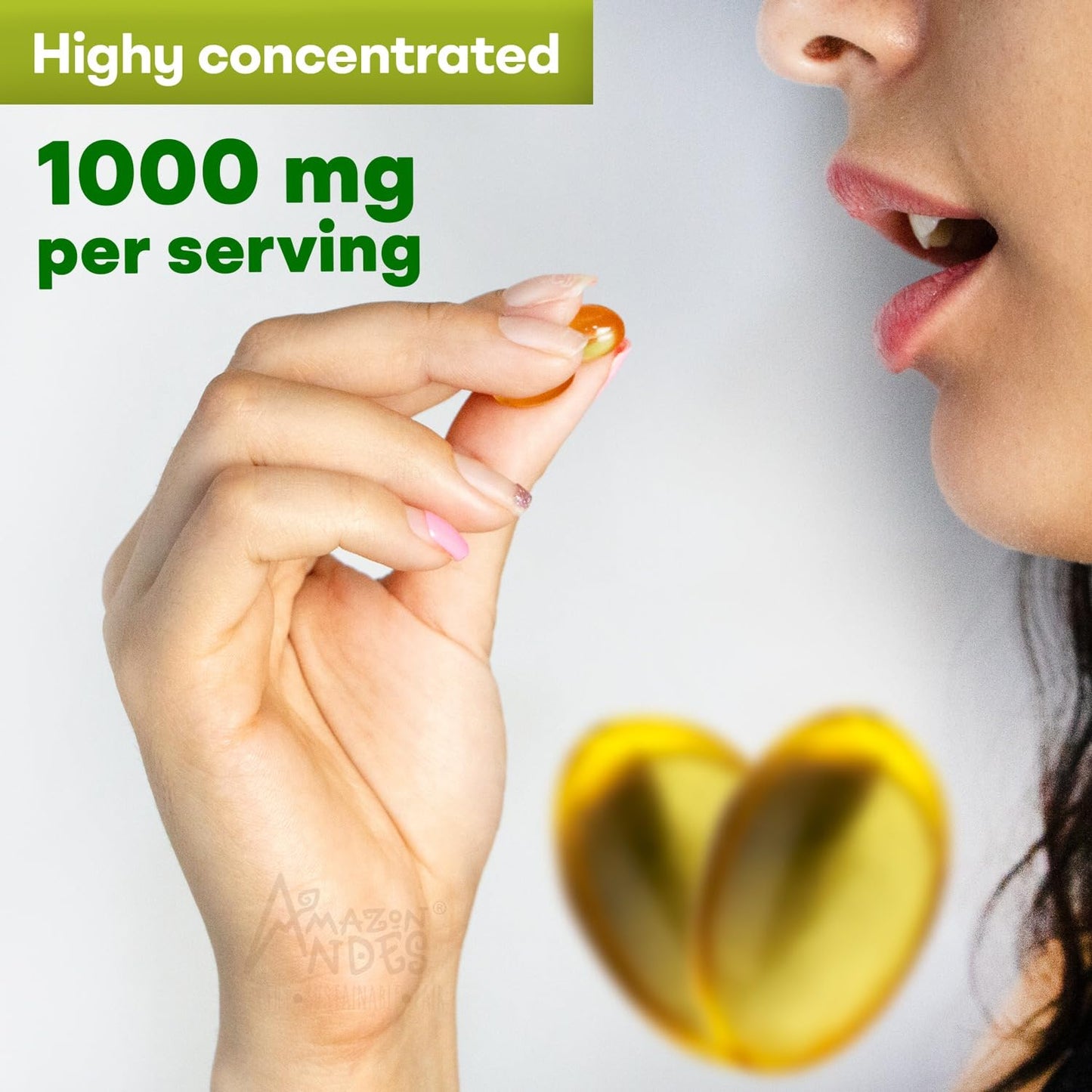 Amazon Andes Moringa Seed Oil Softgels 100 Softgels