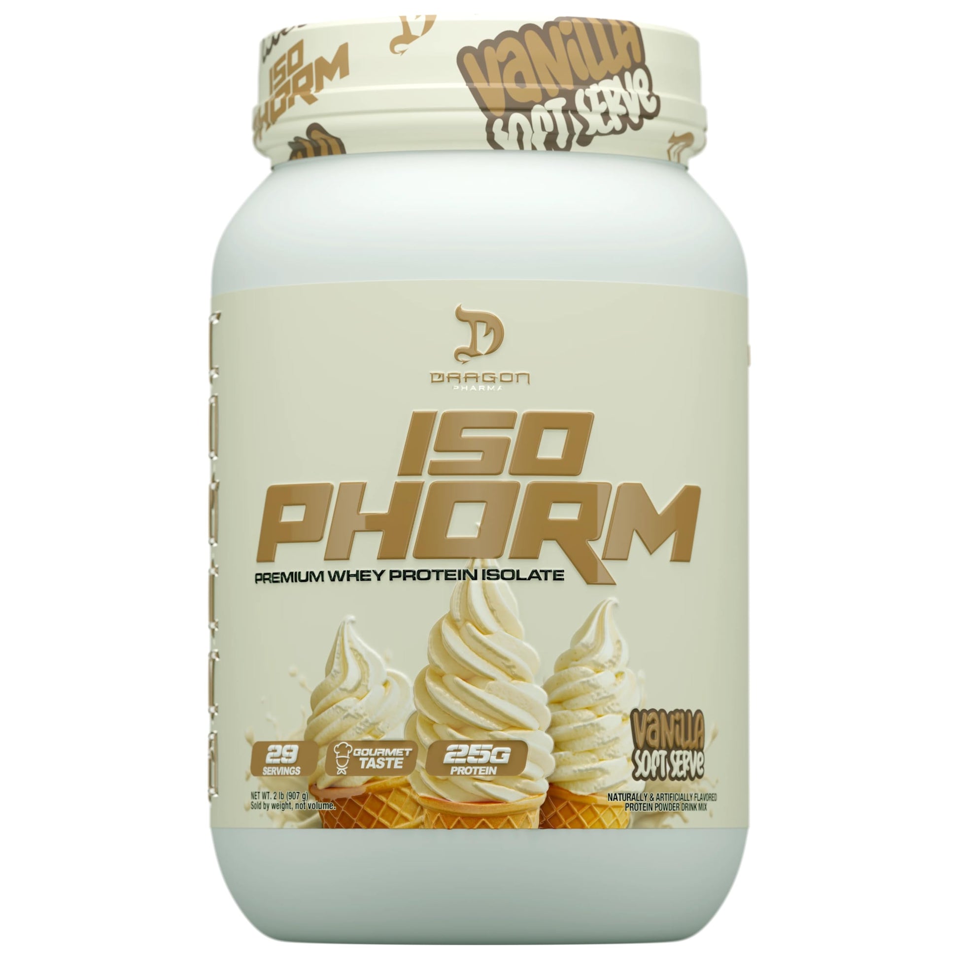 DRAGON PHARMA Isophorm Hydrolized Whey Protein Isolate Powder (32 Servings)