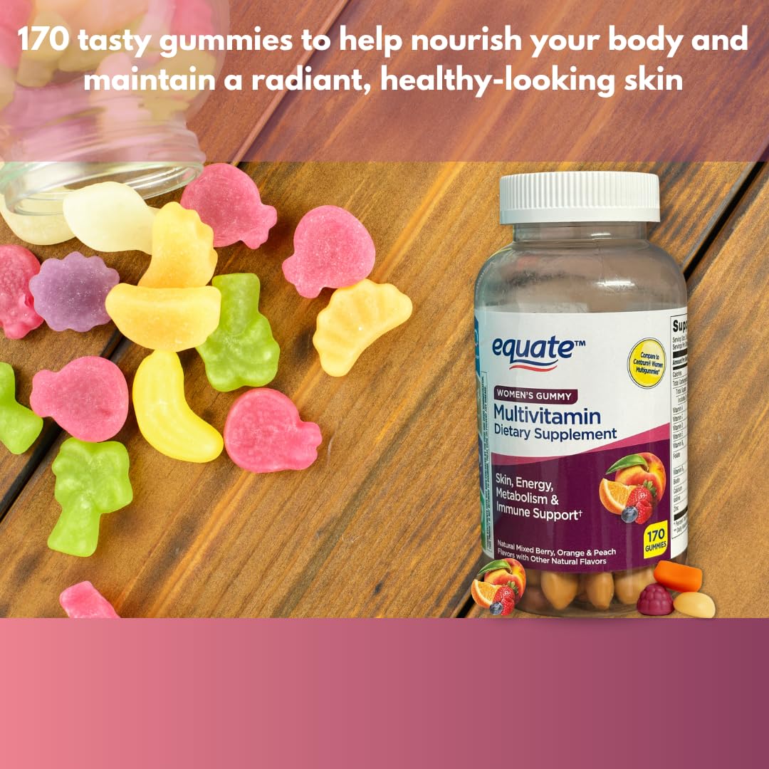 FUSION SHOP STORE Smart choices, meaningful life! Multivitamin Gummies Gummy 170 Count