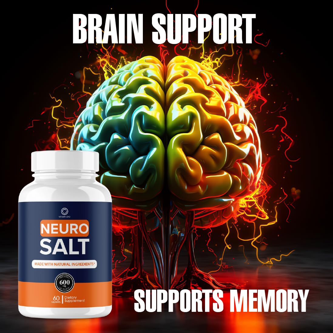 Vitamin Evo Neuro Salt Advanced Support Capsules, 60 Capsules