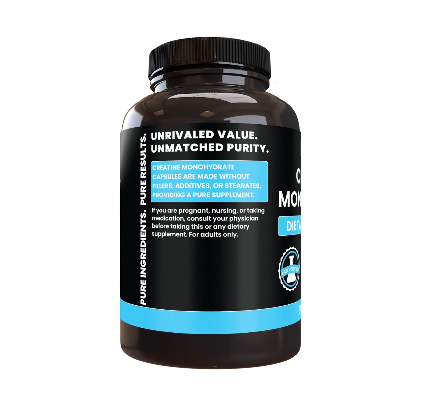 Pure Original Ingredients Creatine Monohydrate Capsule 365