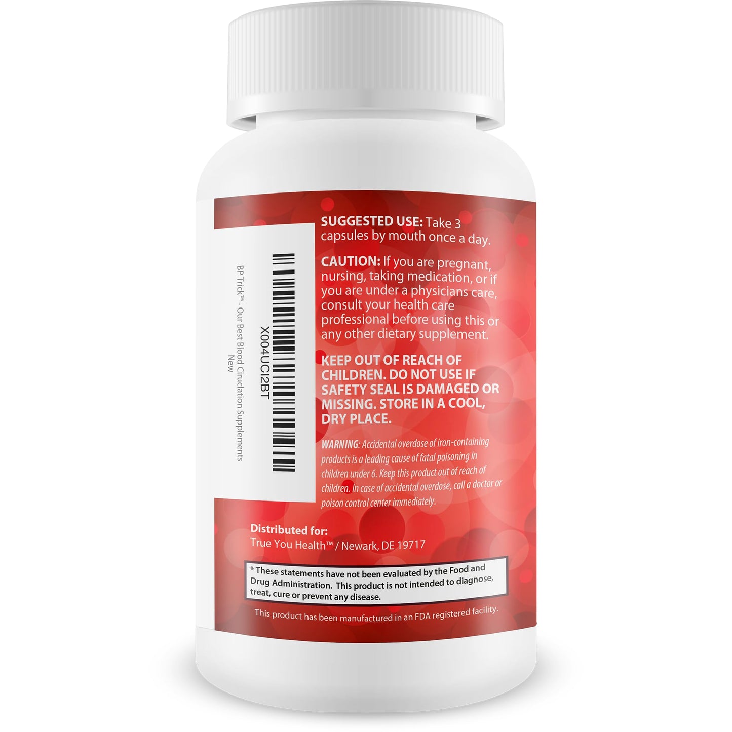 True You Health BP Trick Blood Flow Booster Capsule, 90 Capsules