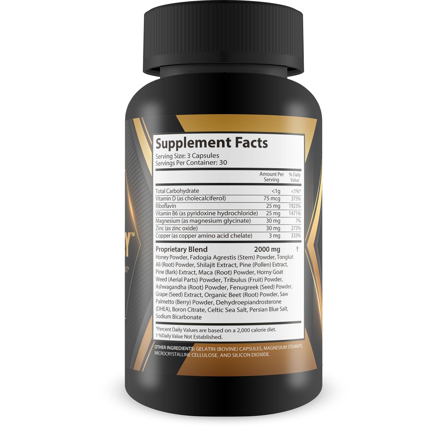 True You Health Memory Honey Capsule 90 Count