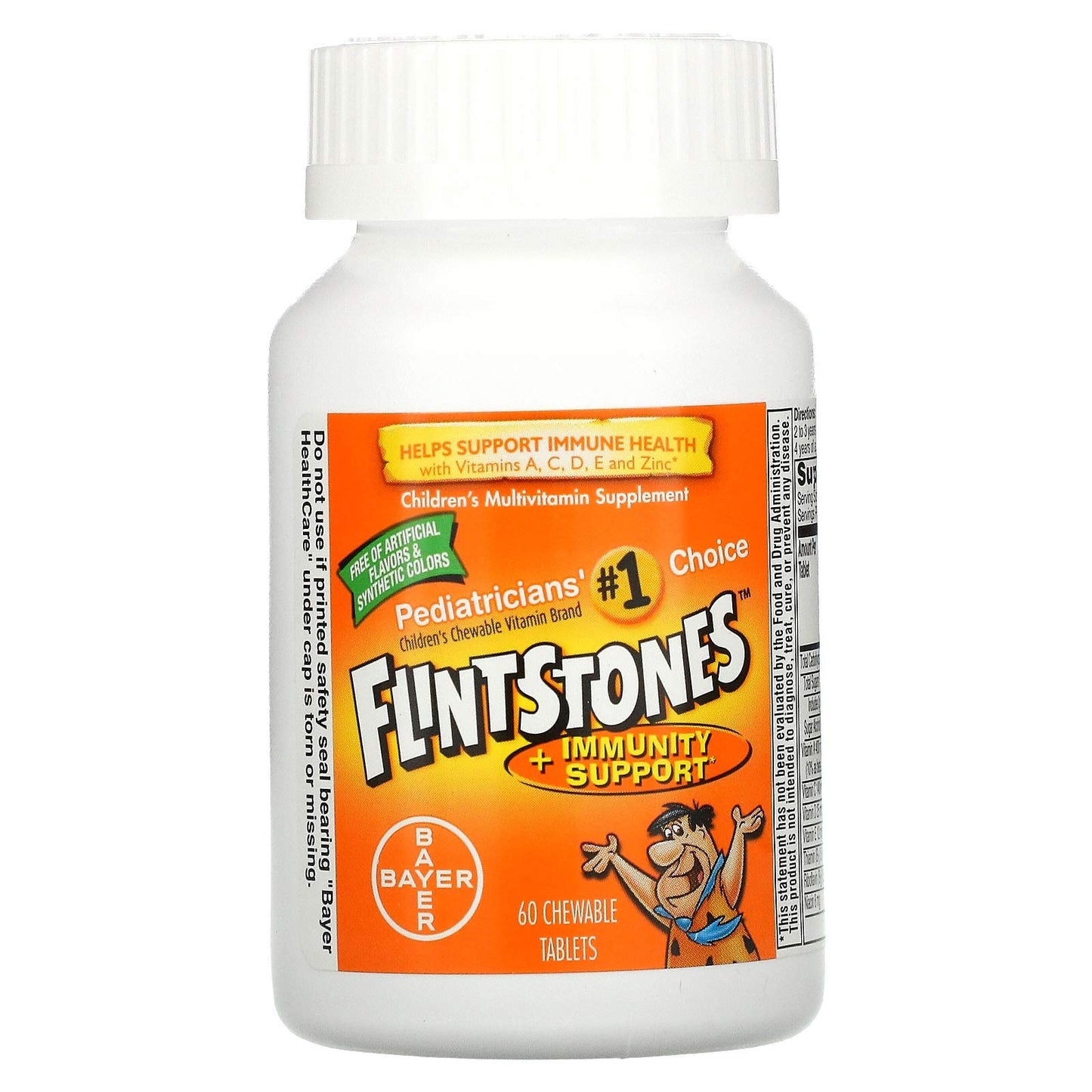 Flintstones Vitamins Multivitamin for Kids and Toddlers Tablet 60 Count