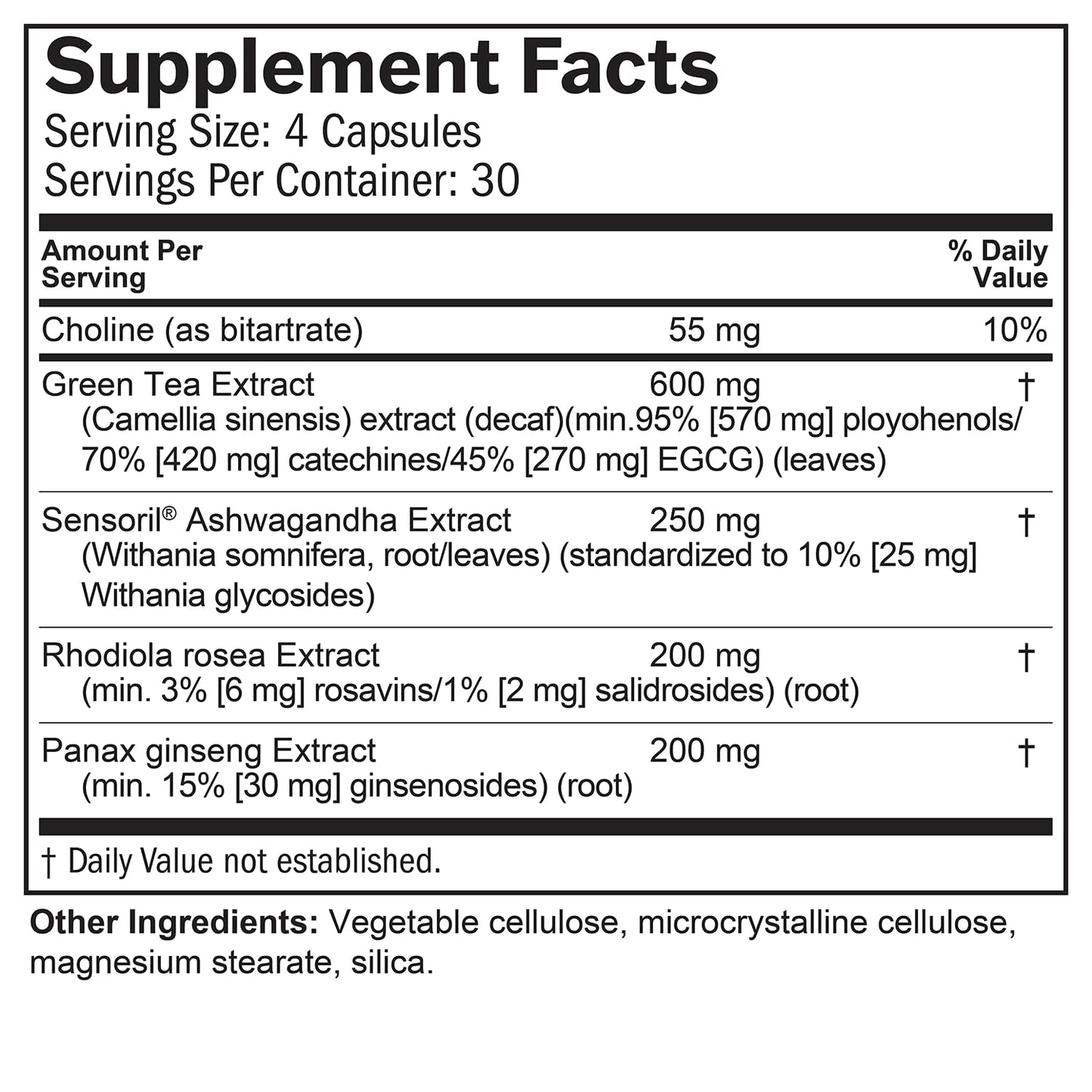 BRAINMD Dr Amen Focus & Energy 240 Capsules