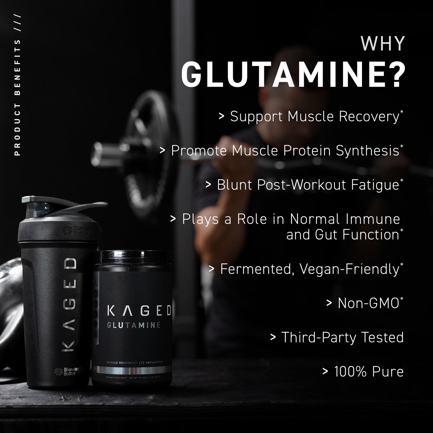 Kaged BCAA and L-Glutamine Powder Bundle 31.75