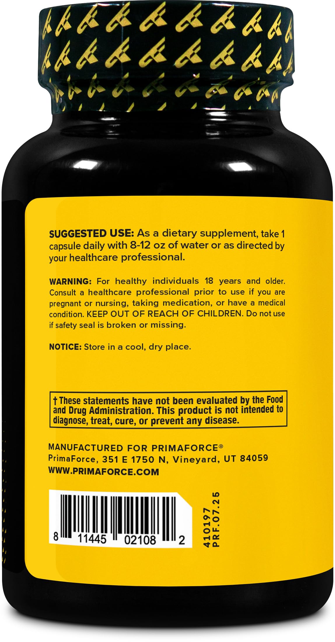 Primaforce Milk Thistle Extract Capsules 180 Count
