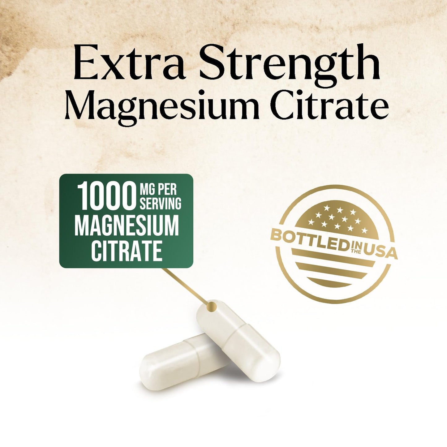 Nature's Peak Magnesium Citrate Capsules, 120 Capsules