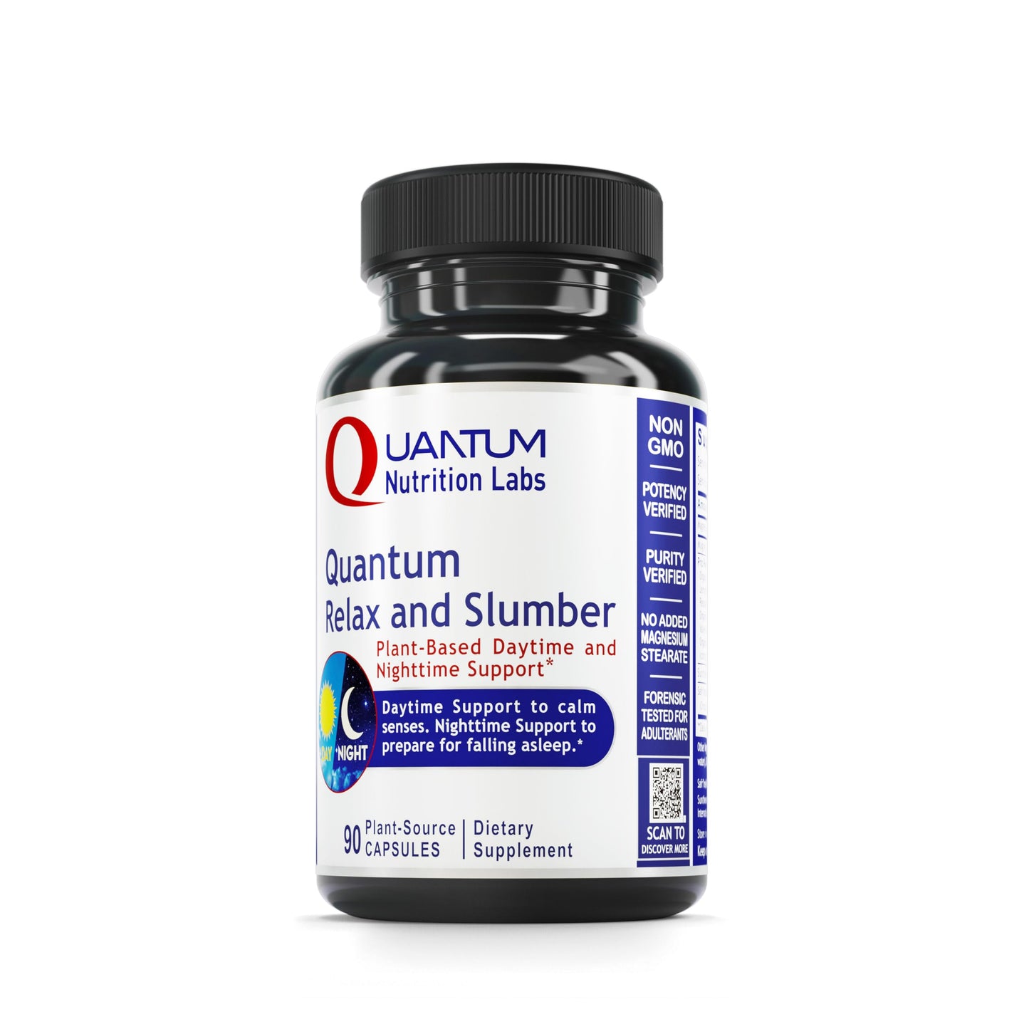 Quantum Nutrition Quantum Relax and Slumber Sleep Supplement with Magnesium Malate & L-Theanine, 90 Capsules