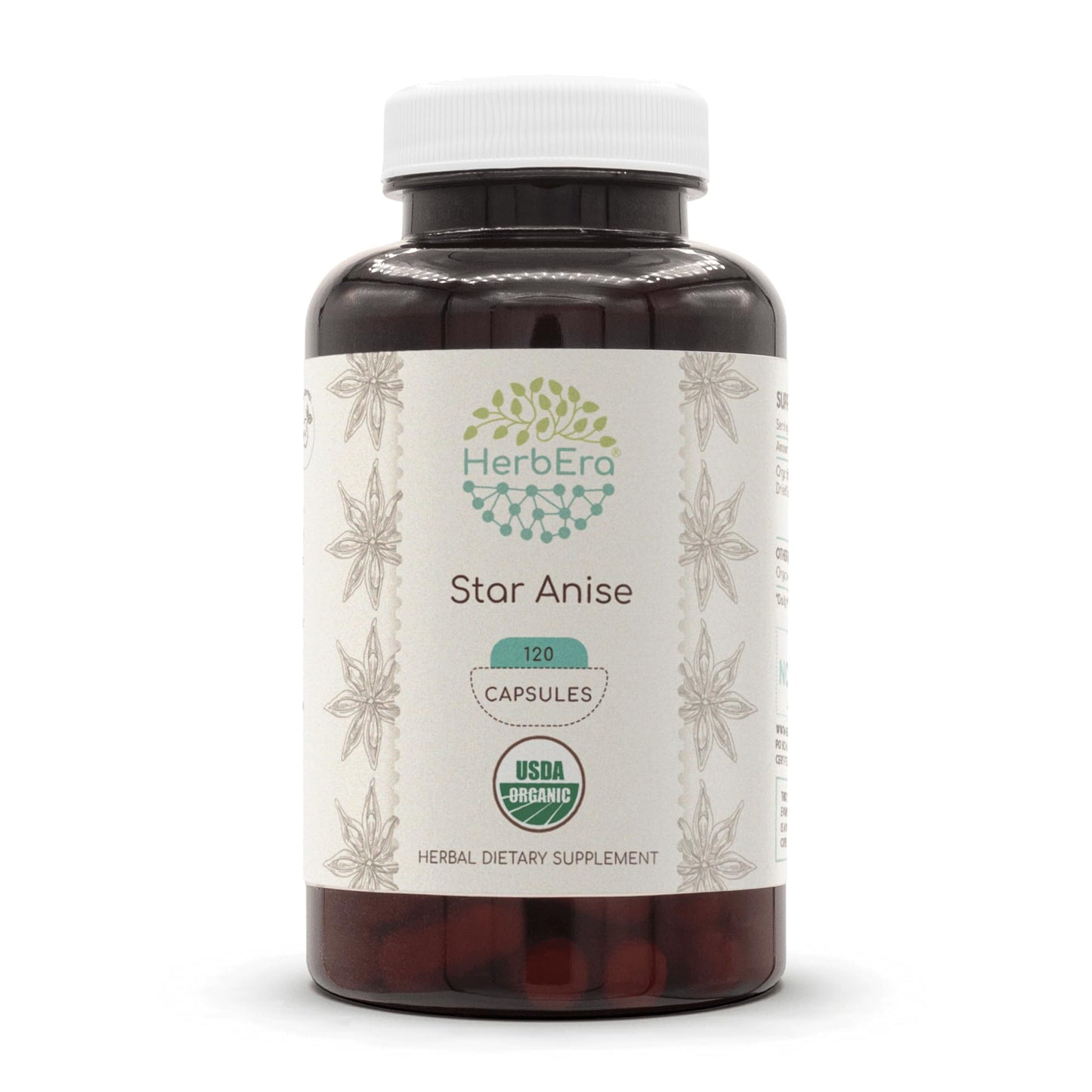 HerbEra Star Anise 120 Capsules