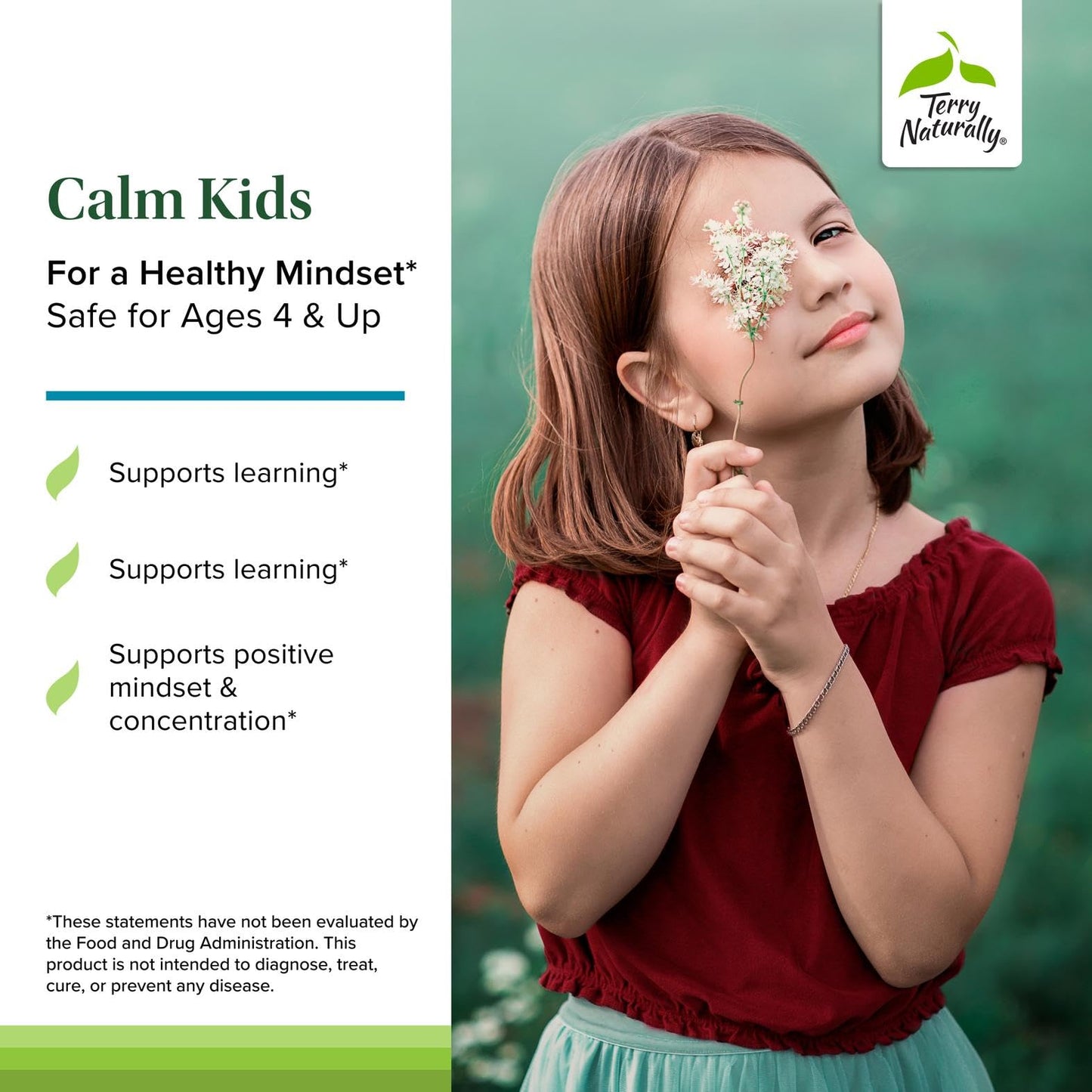 Terry Naturally Calm Kids - Focus, Calm & Relaxation 60 Capsules