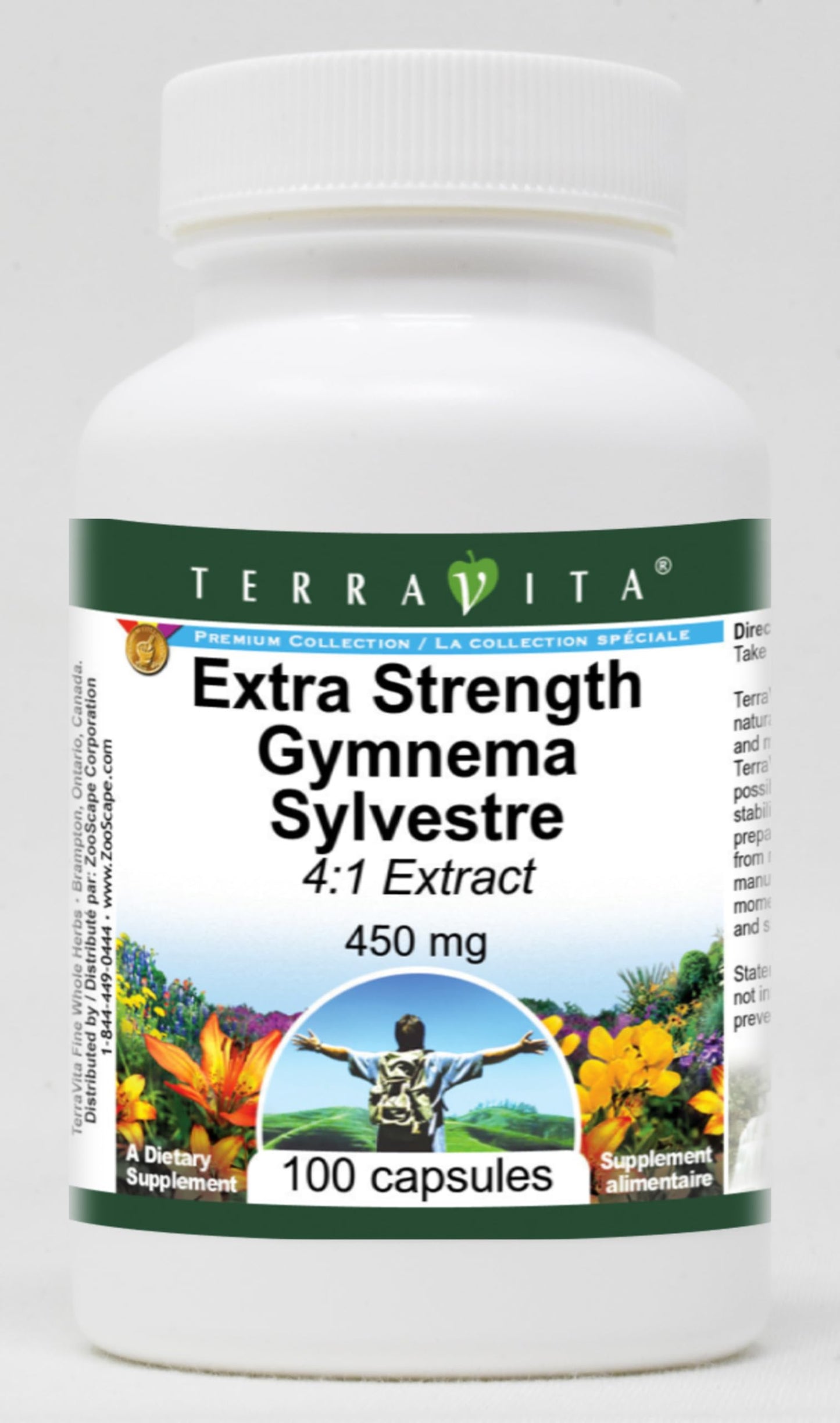 Terravita Gymnema Sylvestre 4:1 Extract Capsule 100 Capsules