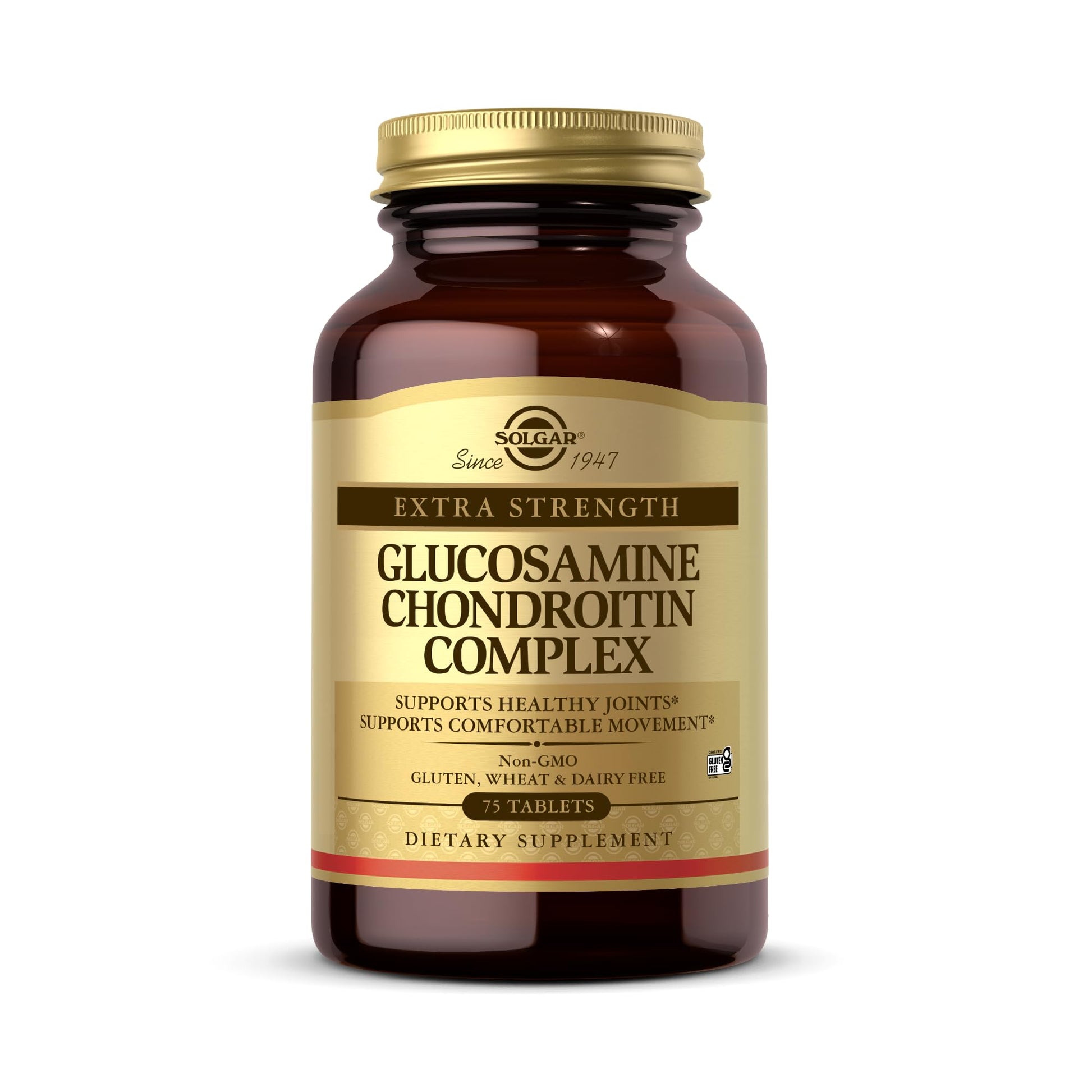 Solgar Extra Strength Glucosamine Chondroitin Complex 75 Tablets