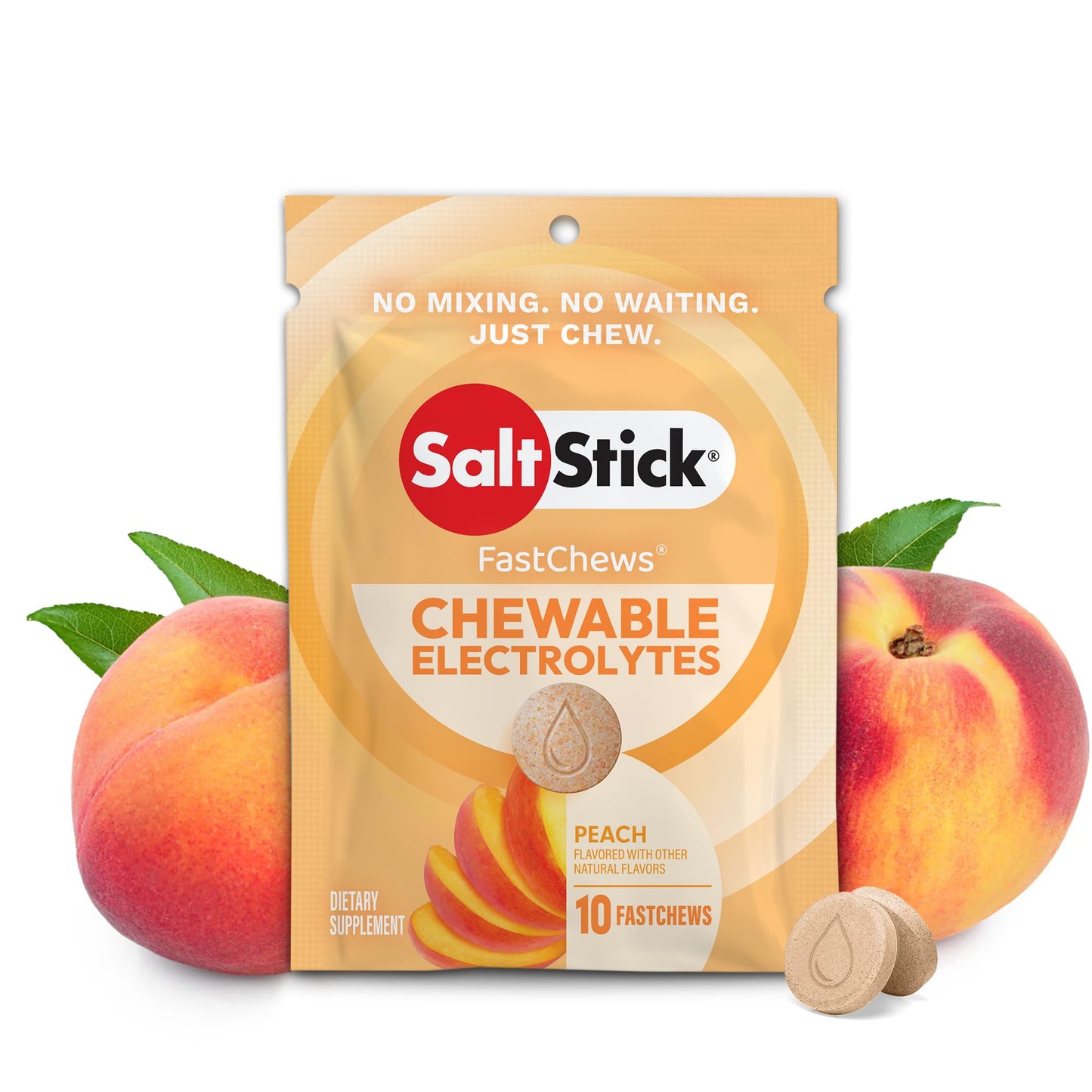 SaltStick Fastchew Electrolyte Replacement Tablets, 10 Count