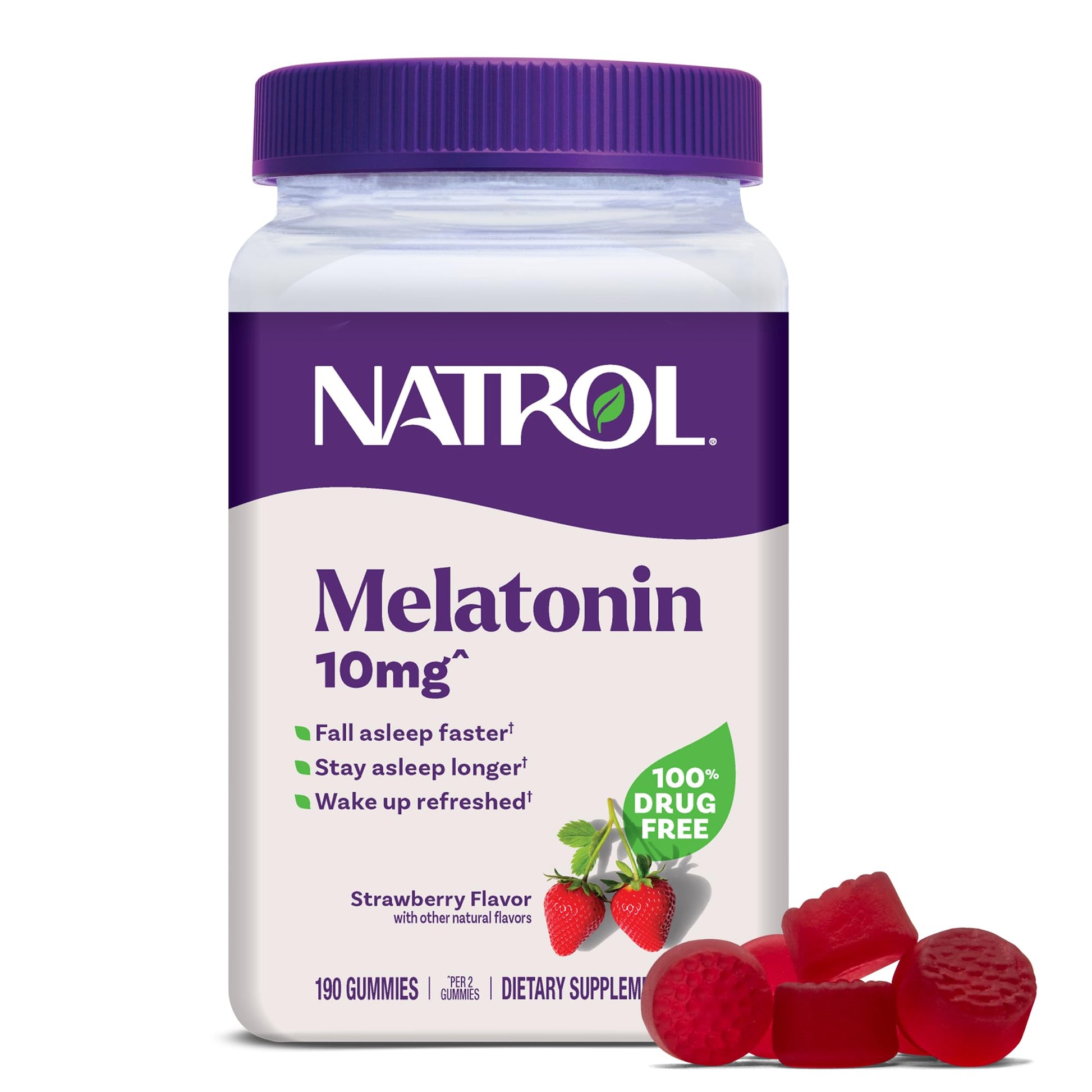 Natrol Melatonin 10 mg Gummies 140 Count