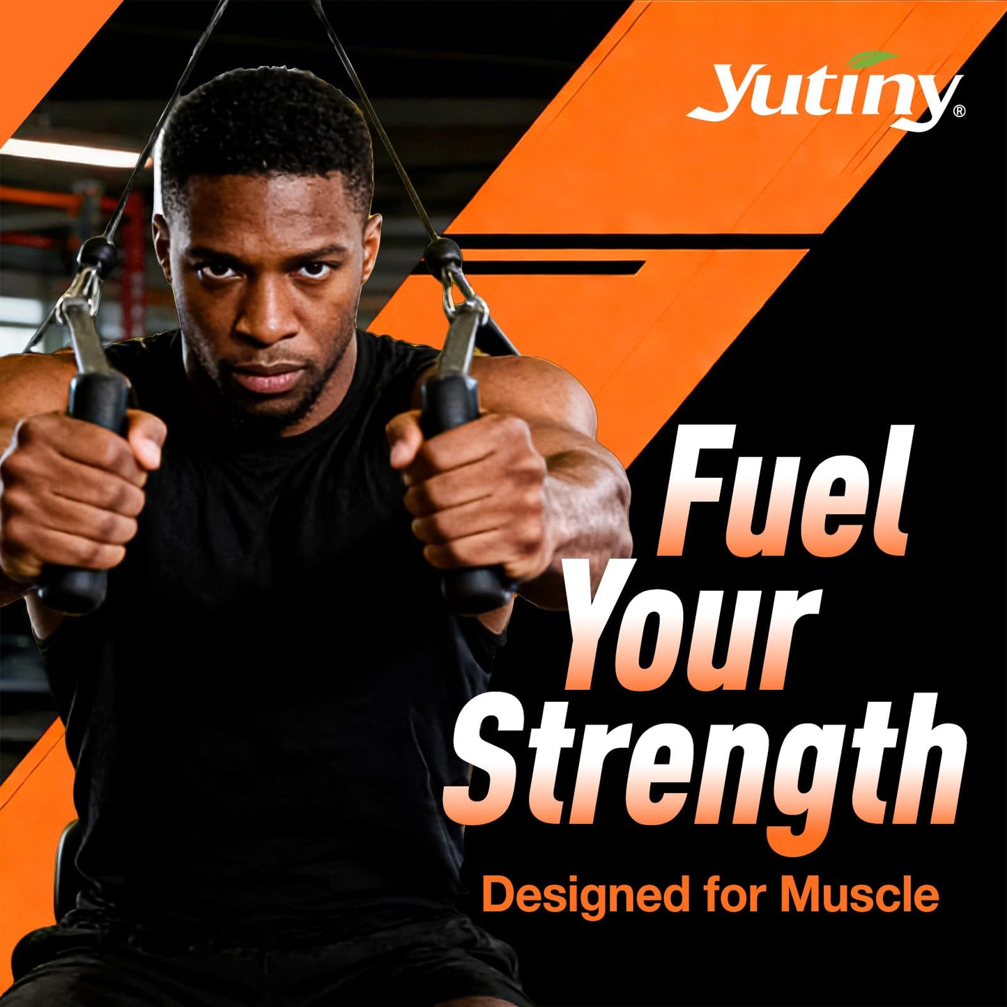 Yutiny Whey Protein Gummies with BCAA 2:1:1, 120 Count