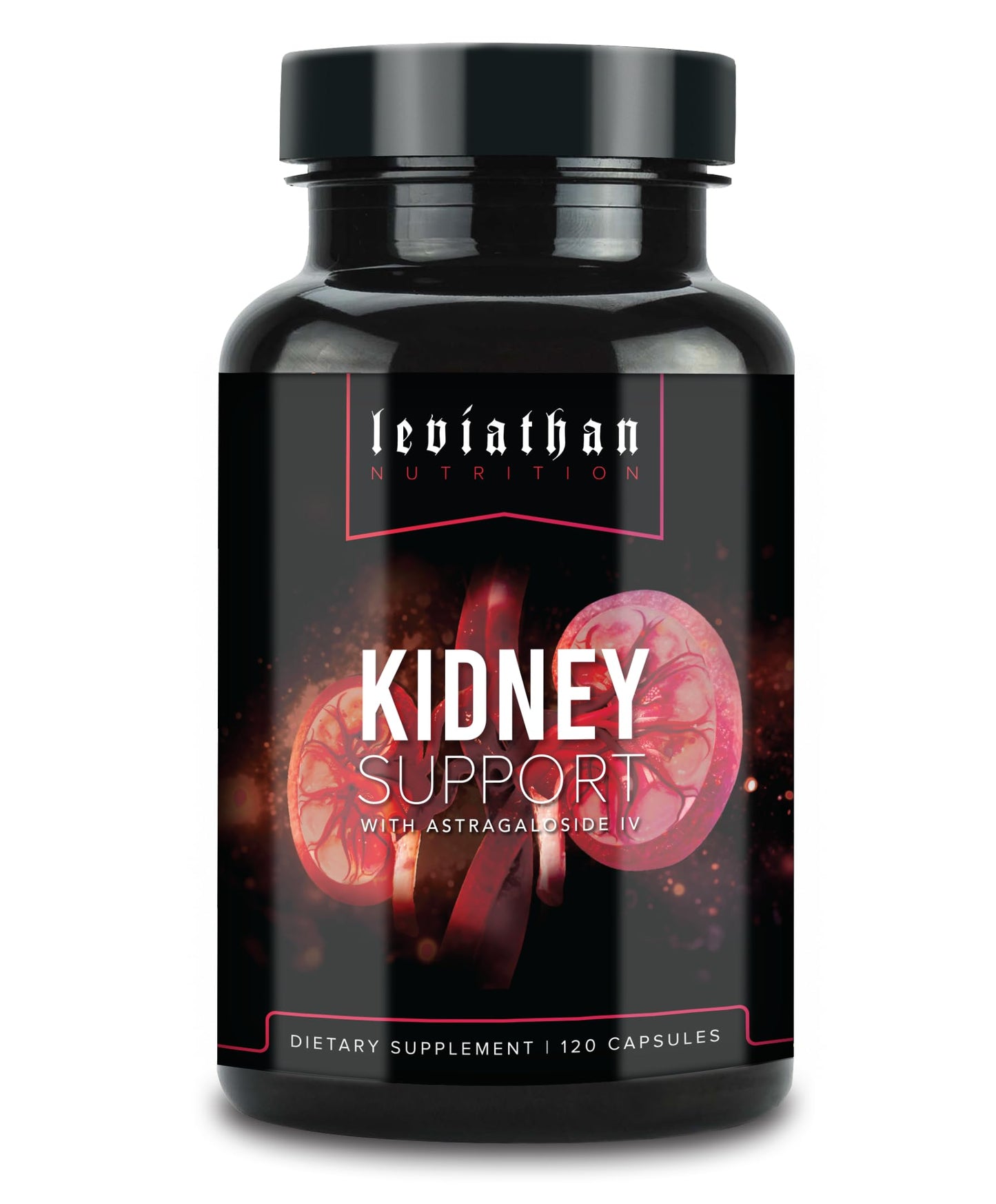 Leviathan Nutrition Super Kidney Cleanse & Urinary Detox Formula Capsules, 120 Count