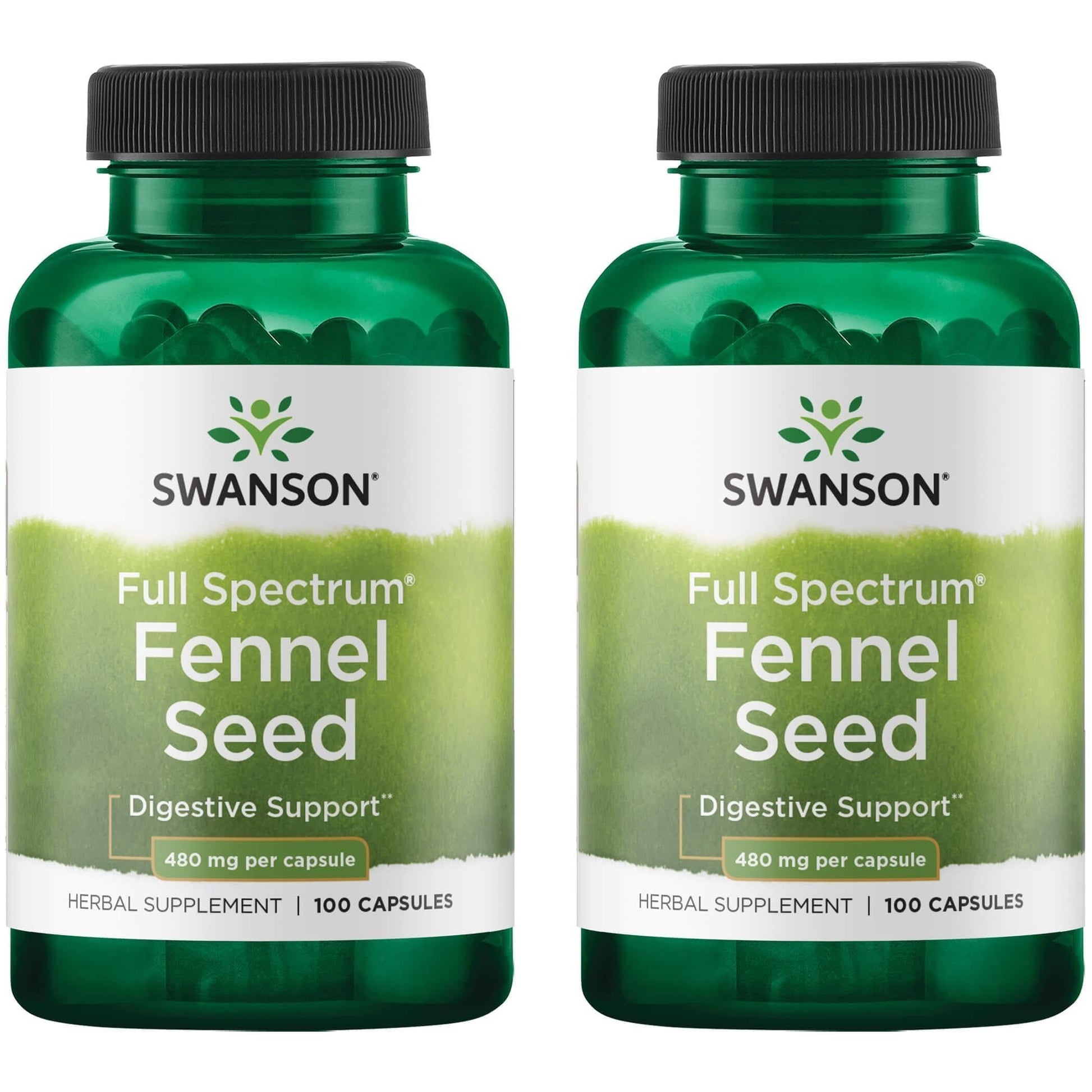 Swanson Fennel 480 Milligrams 200 Capsules