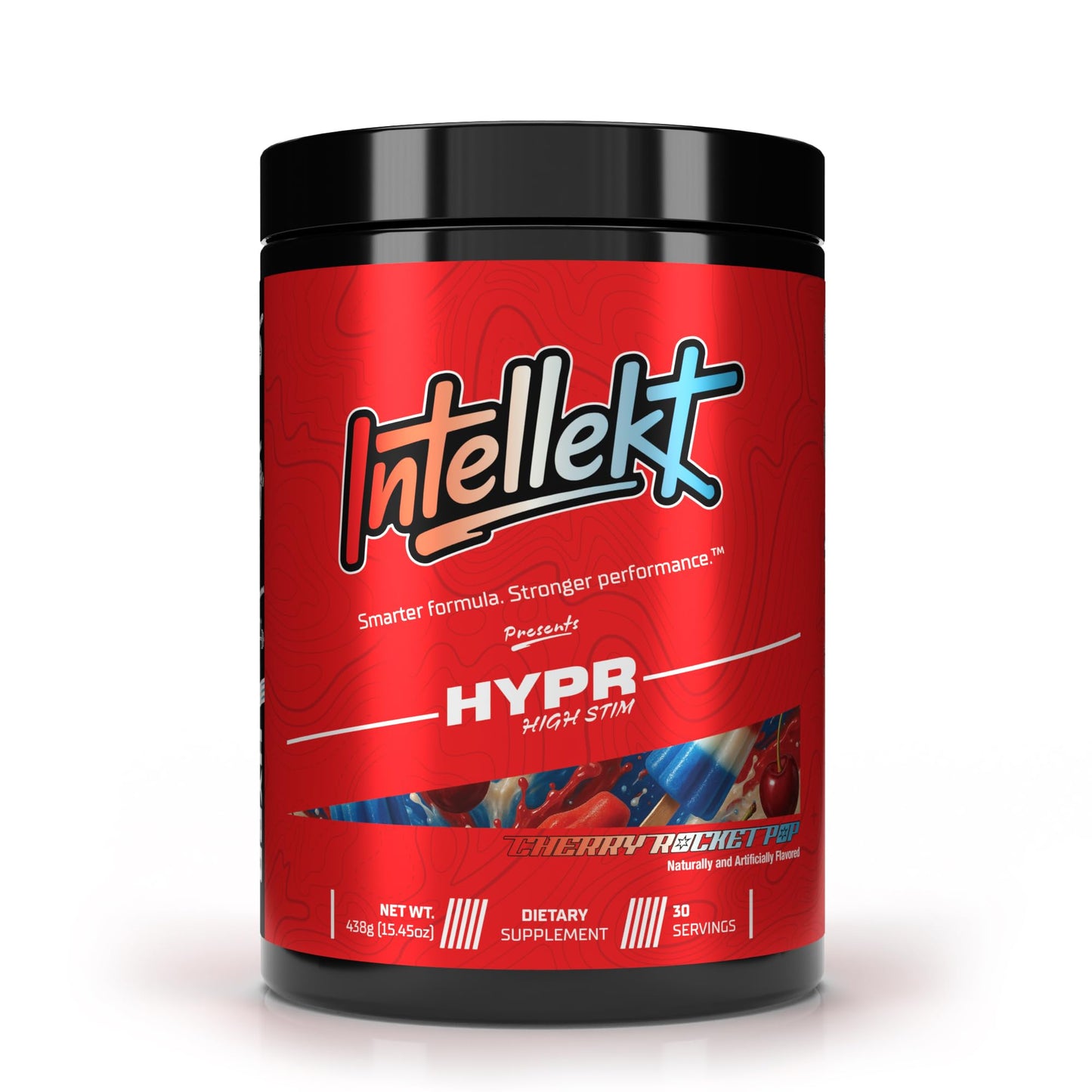 INTELLEKT Lifestyle Hypr High Stim Pre Workout Powder 15.45 Ounce