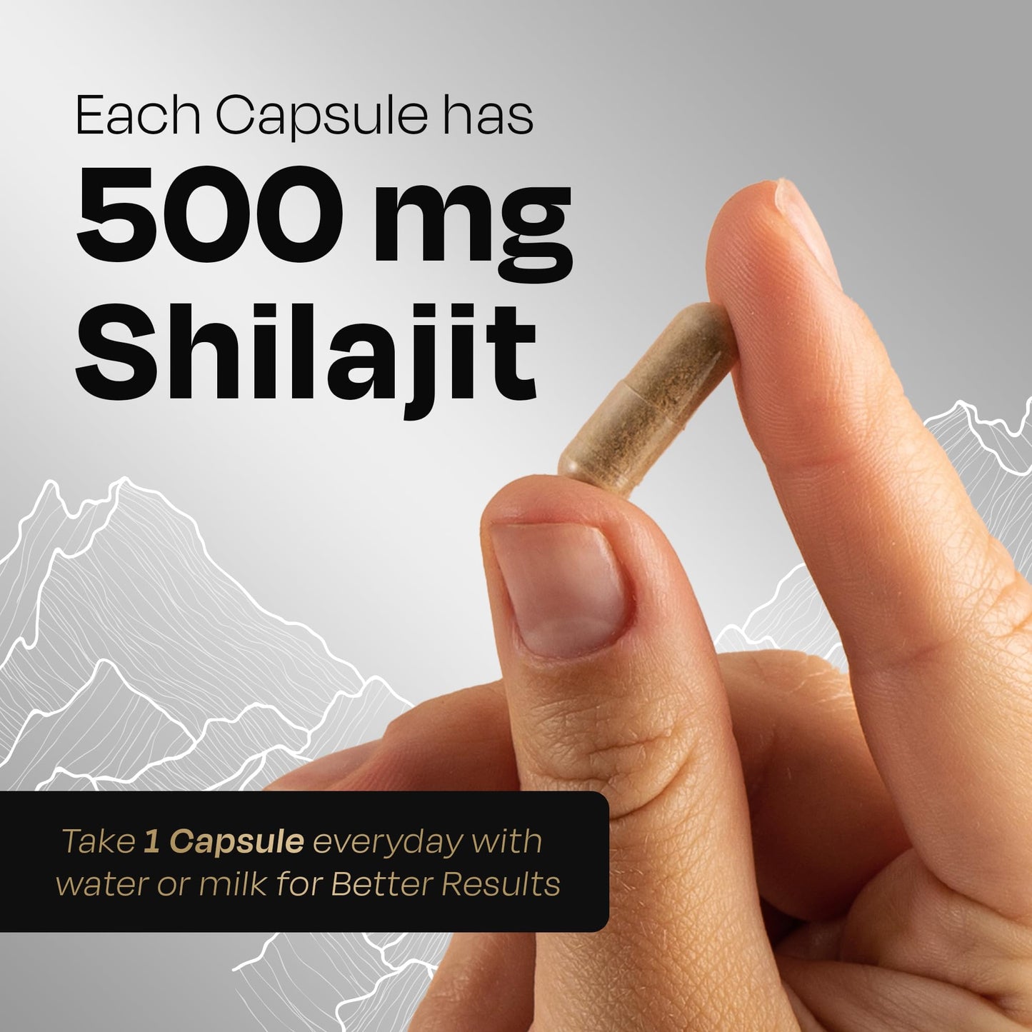 Auric Shilajit/Shilajeet Energy Capsules, 60 Capsules