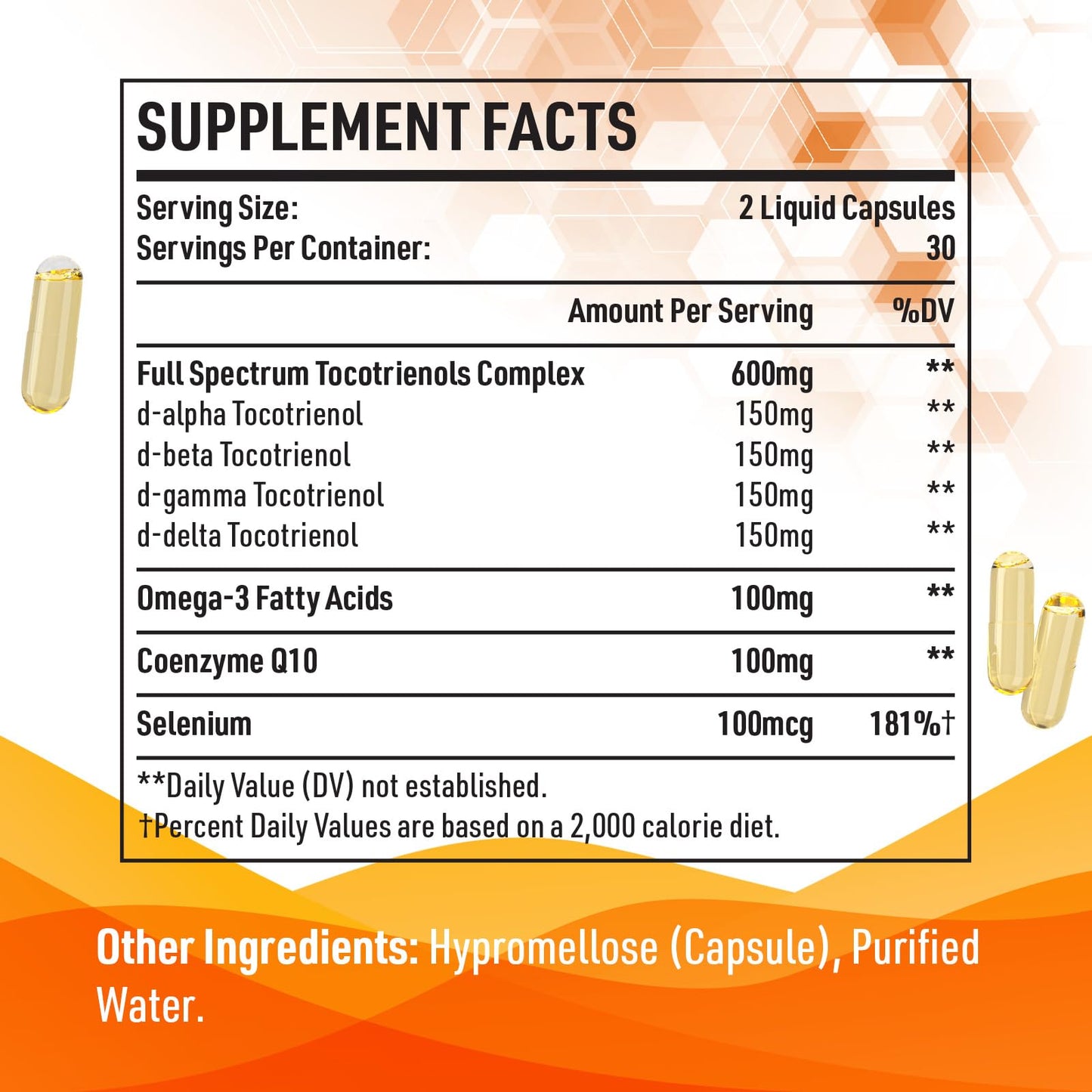 Kroppssund Tocotrienols 800mg Softgel 60 Count