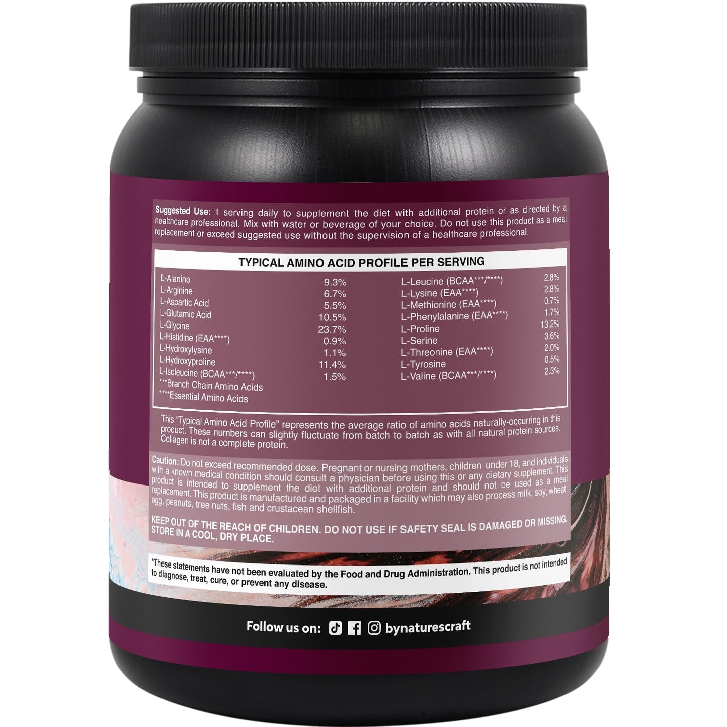 Natures Craft Multi Collagen Protein Powder 16 oz