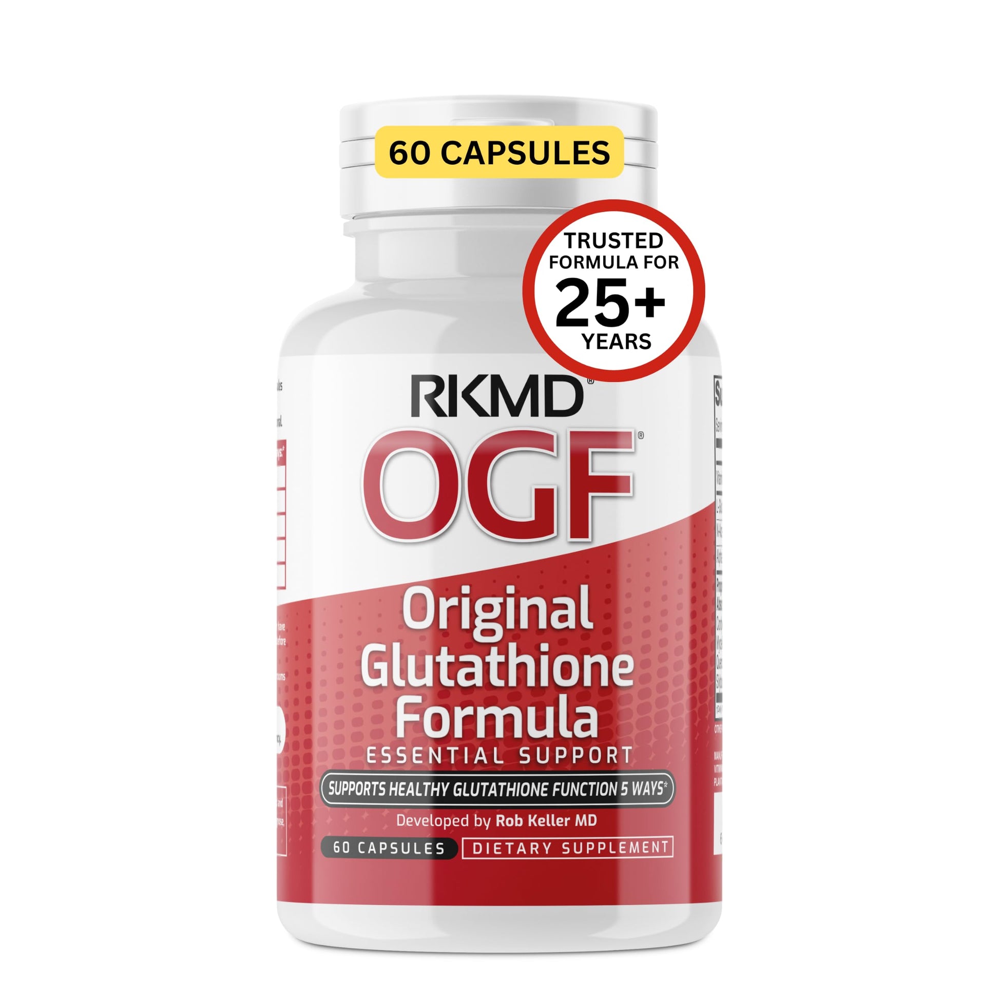 RKMD Glutathione Formula Essential Support Capsules, 60 Capsules