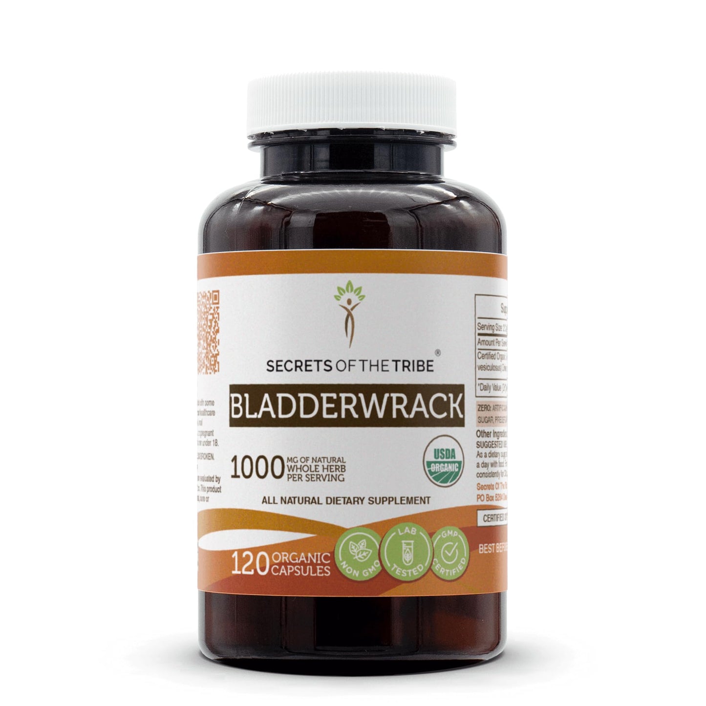 Secrets of the Tribe Bladderwrack Capsules 120 Count
