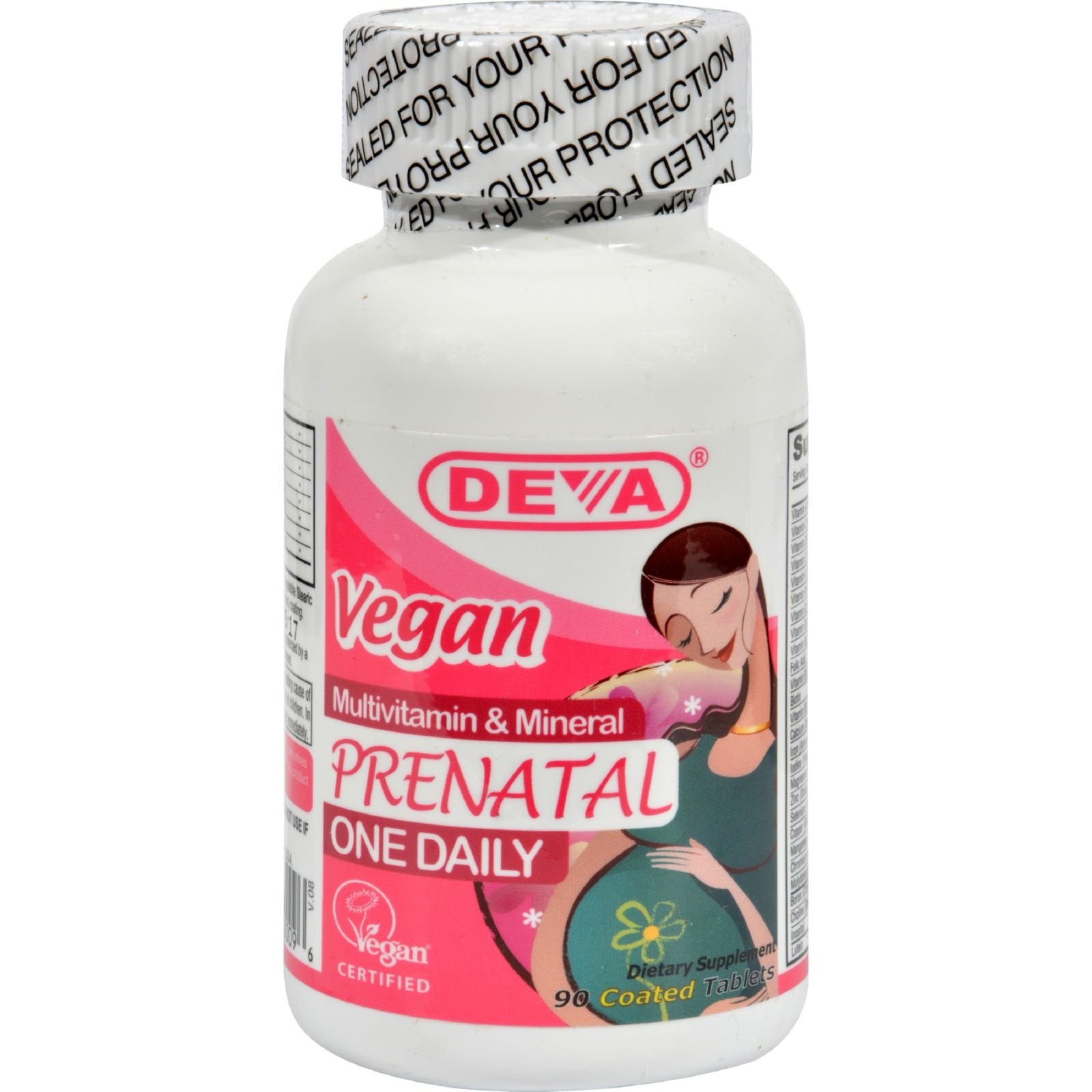 DEVA Vegan Prenatal Multivitamin and Mineral, 90 Tablets