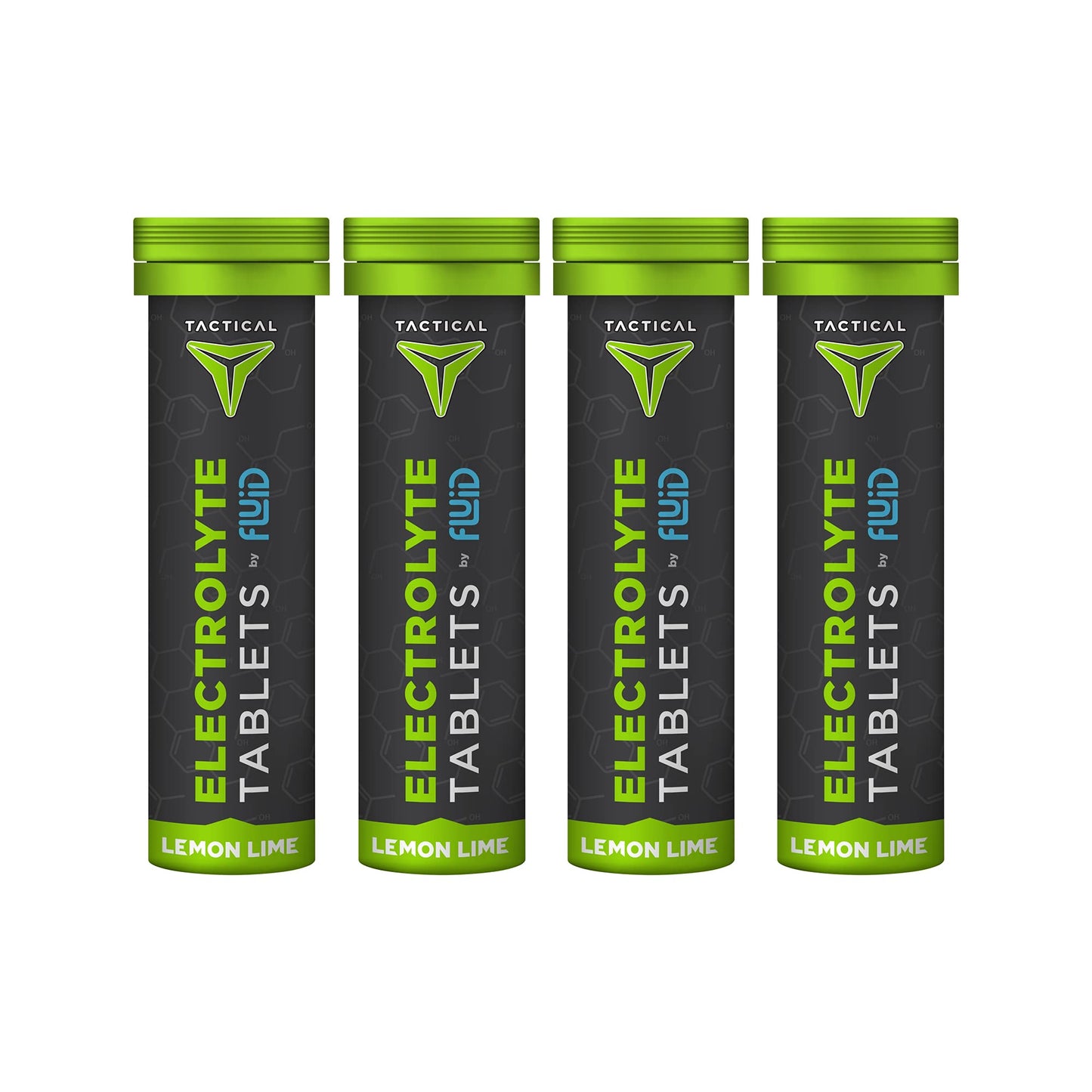 Fluid Tactical Effervescent Electrolyte Tablets 40 Count