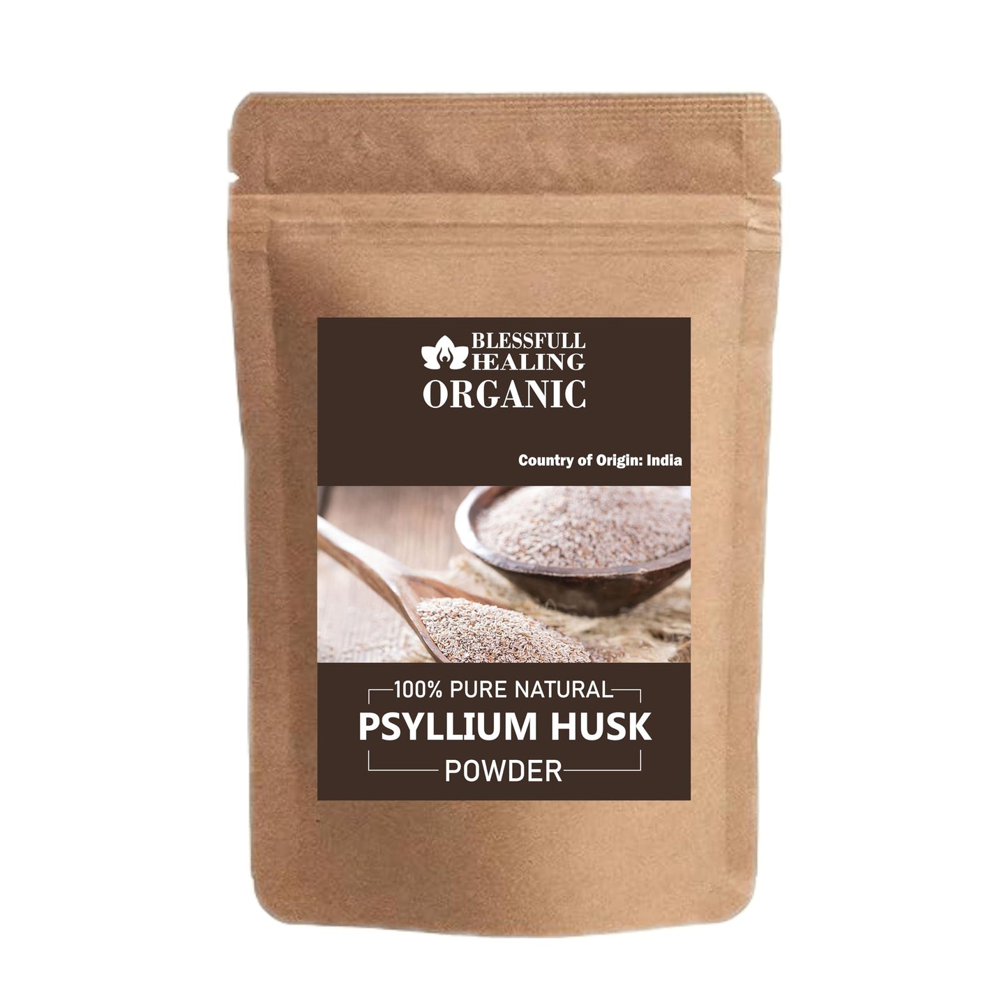 Blessfull Healing Organic Psyllium Husk Powder 10.58 oz (300 g)
