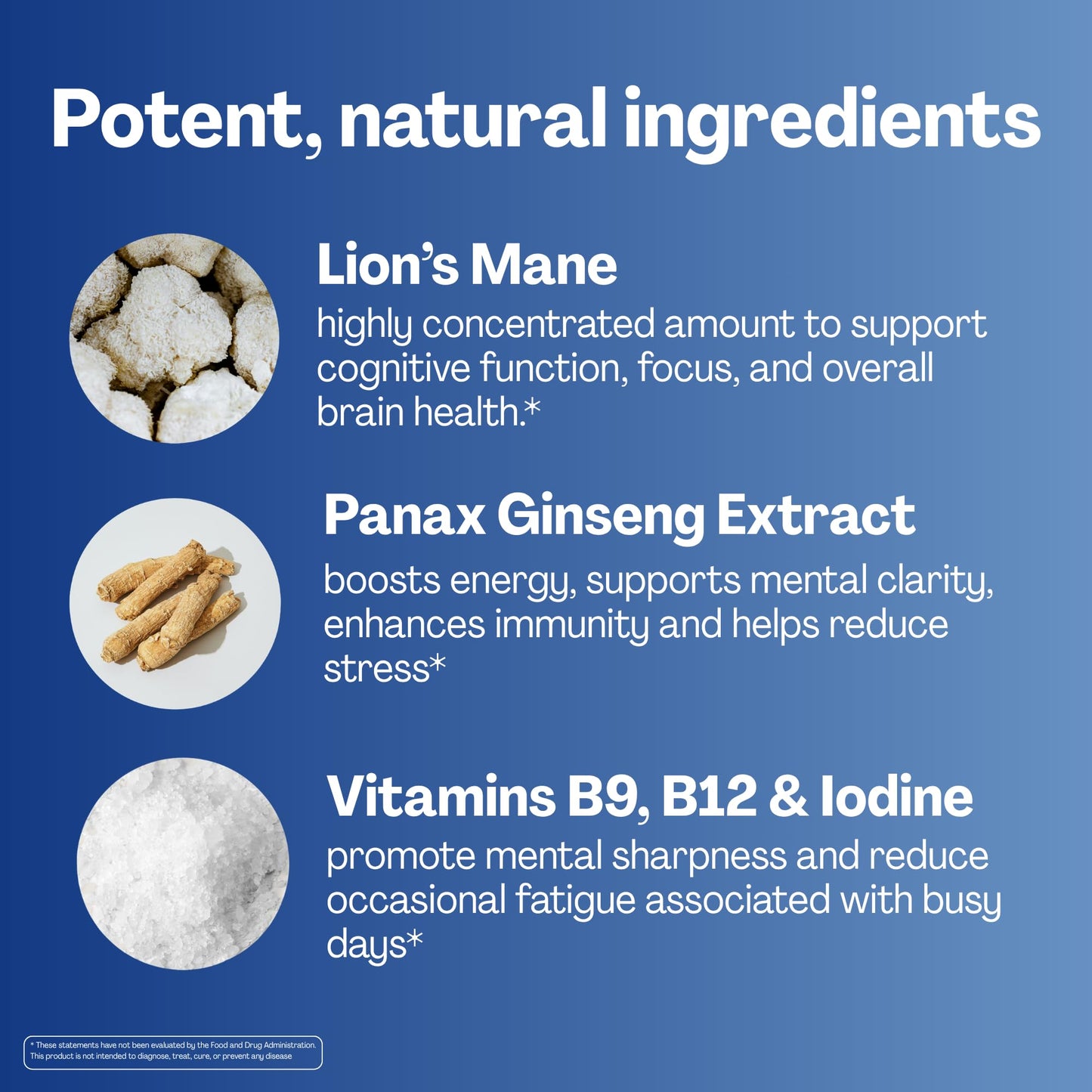 URVI Lion's Mane Gummies 5-in-1 60 Count