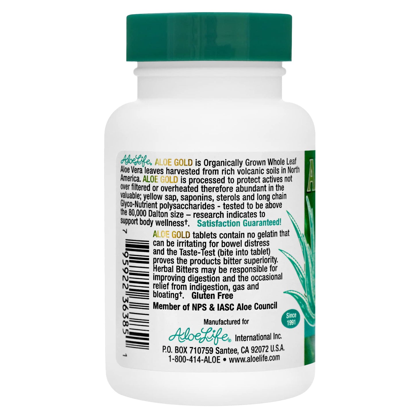 Aloe Life Aloe Gold Tablets, 30 Count