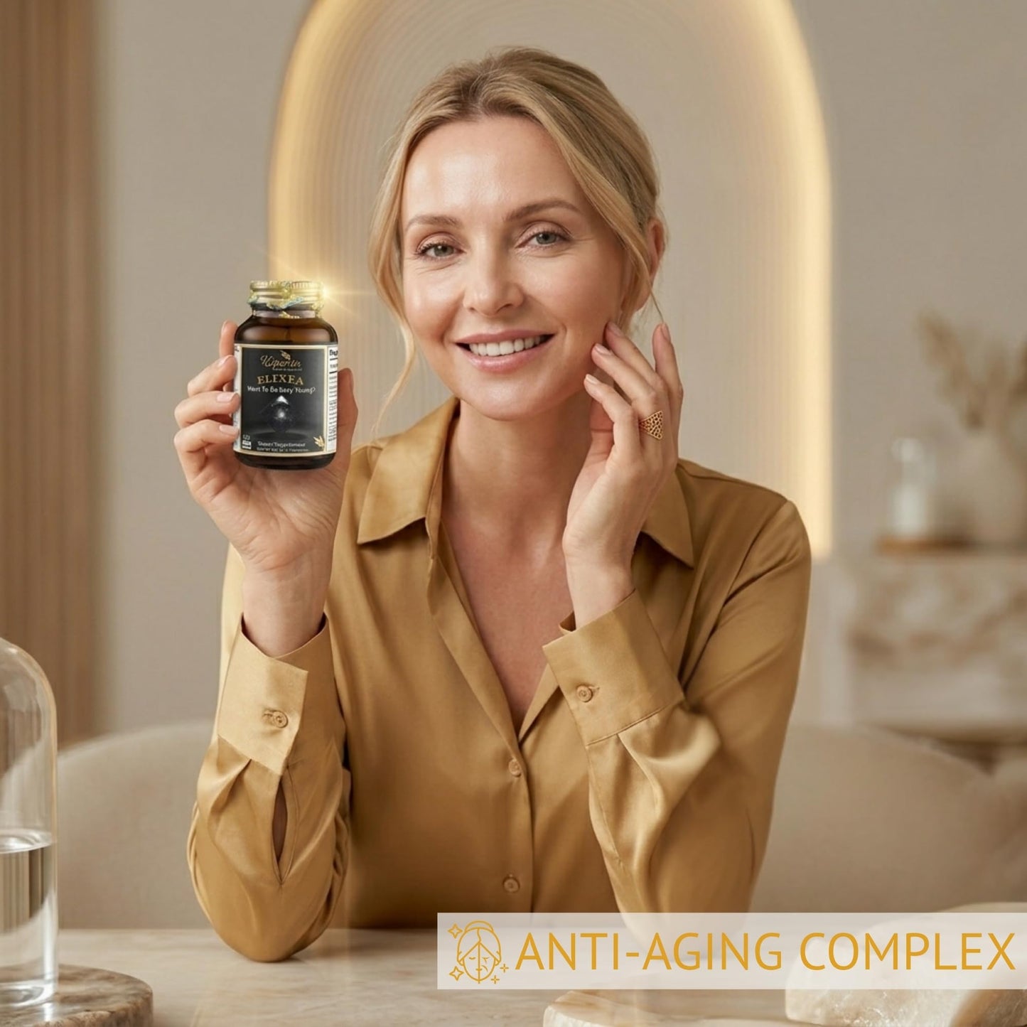 Kiperin ELIXEA Anti Aging Supplement for Women, 60 Capsules