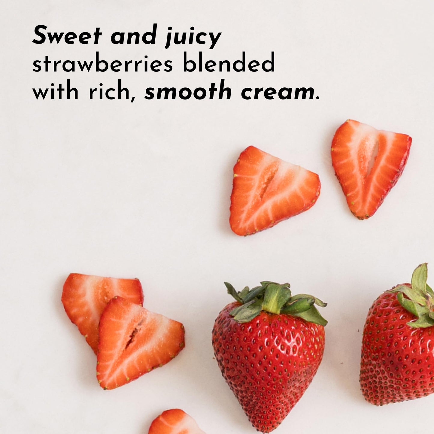 JUST INGREDIENTS Strawberries & Cream Protein Powder, 20 Servings