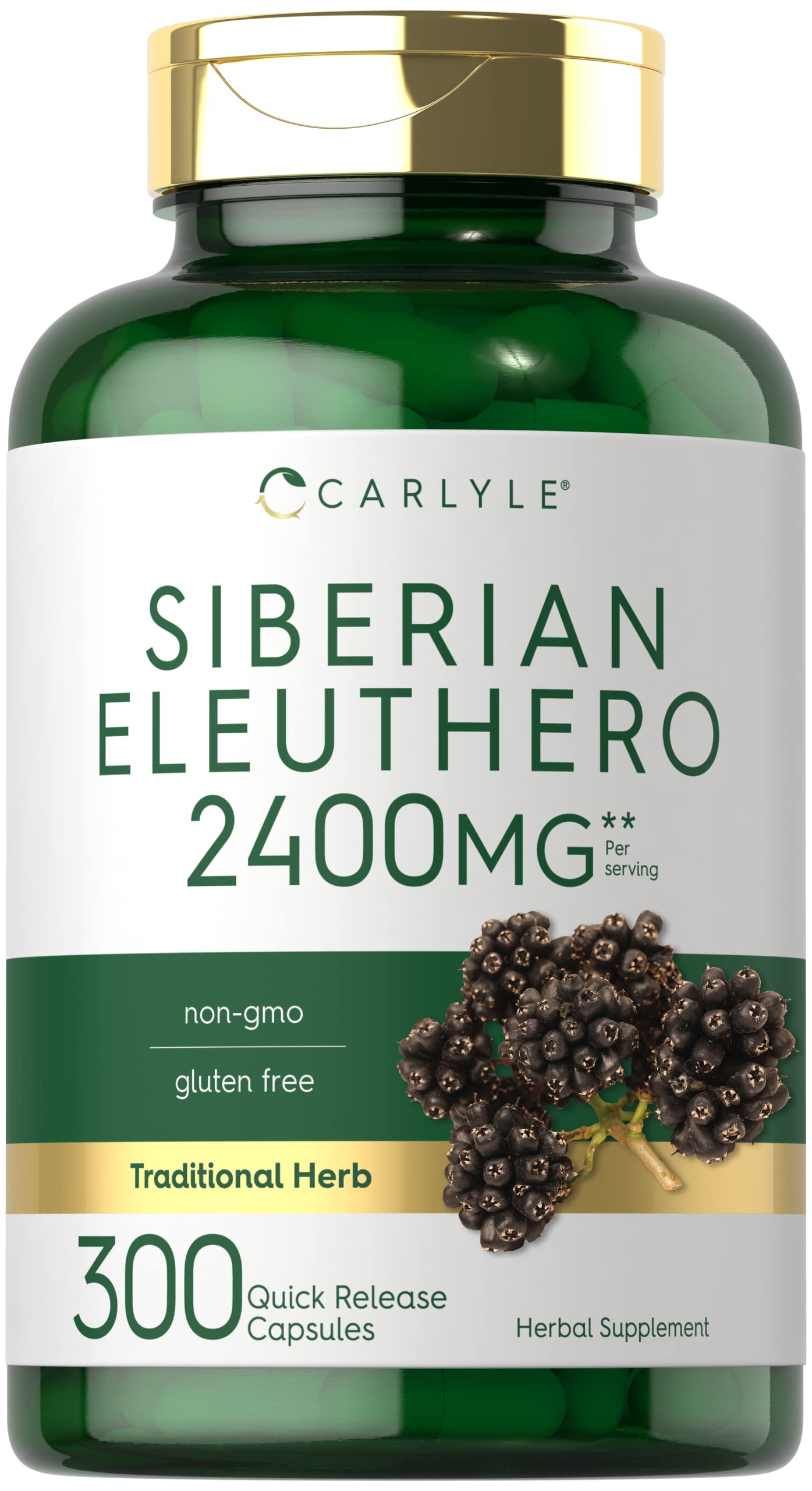 Carlyle Siberian Eleuthero Capsule 300 Capsules