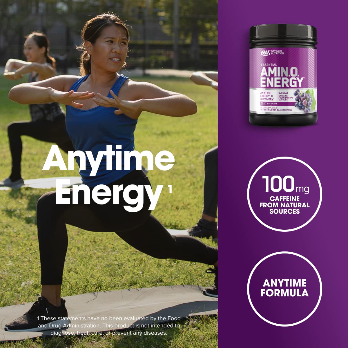 Optimum Nutrition Amino Energy Powder 20.64 oz