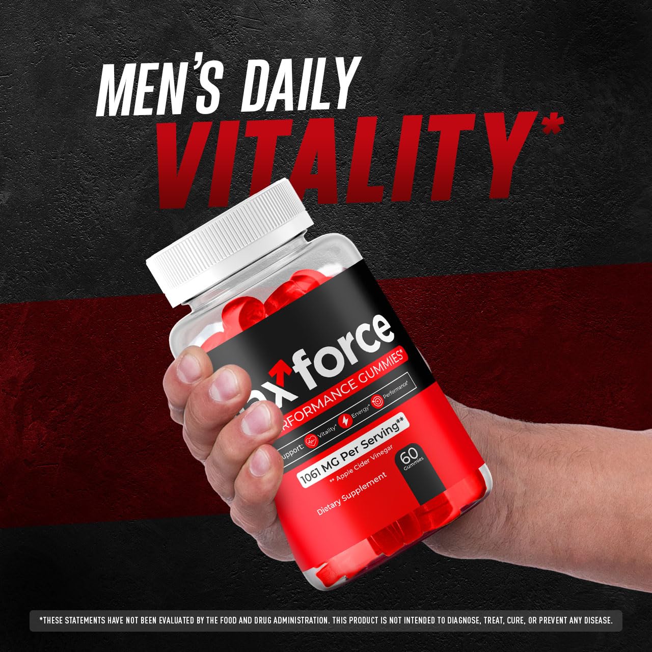 OVICIA Max Force Gummies 120 Gummies