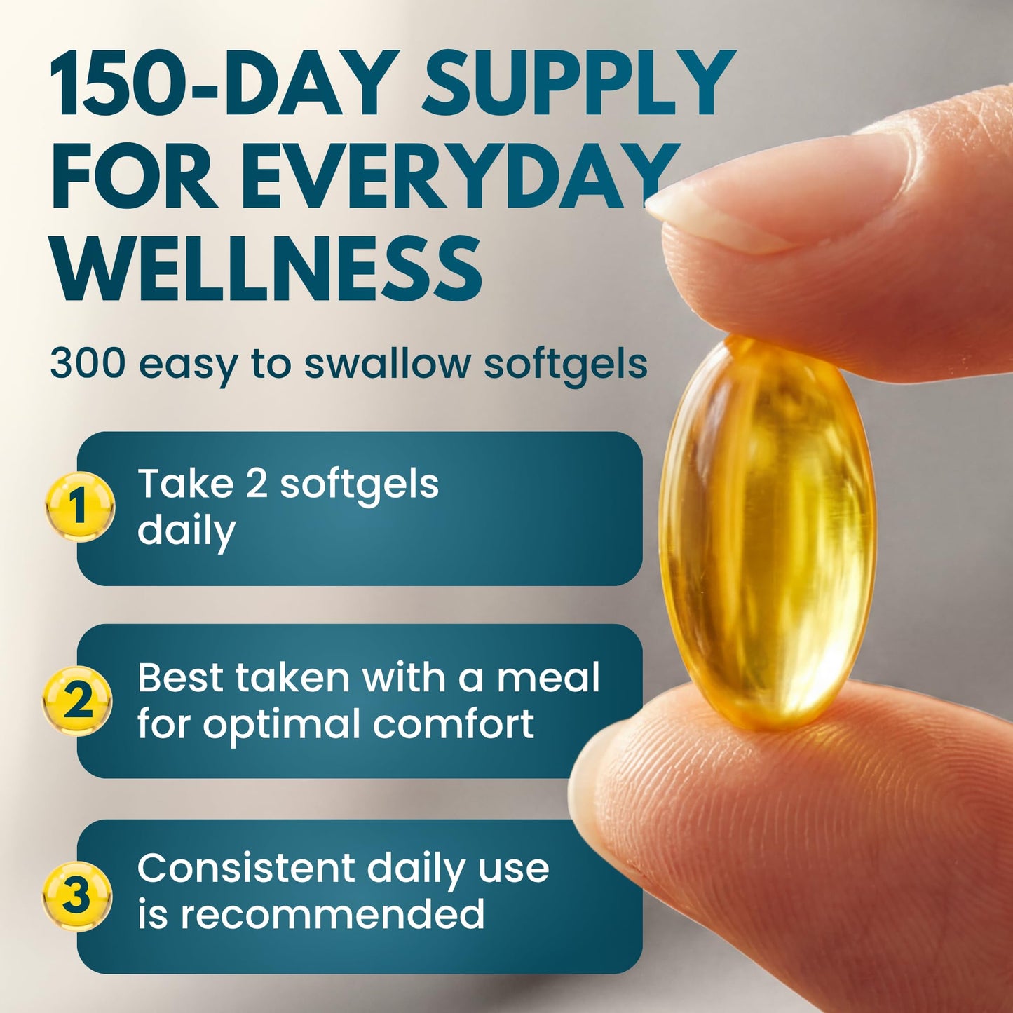 ECOSERENE Aged Garlic Extract 7500mg Softgels, 300 Count