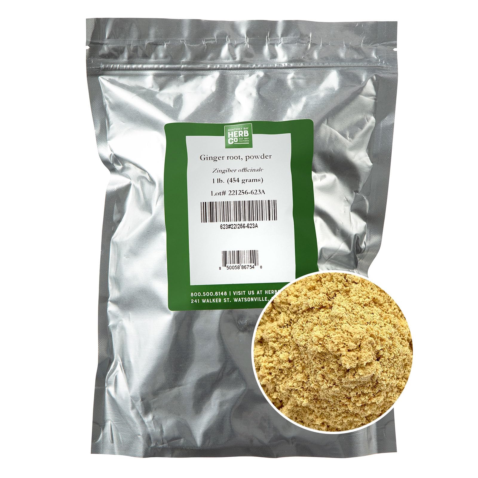MONTEREY BAY HERB CO Ginger Root Powder 1 lb