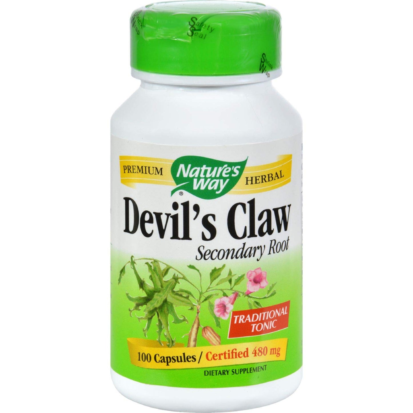 Nature's Way Devil's Claw Root Capsule 1 Count