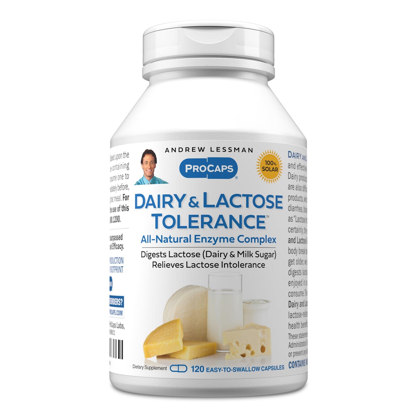 Andrew Lessman Dairy and Lactose Tolerance Capsules 120
